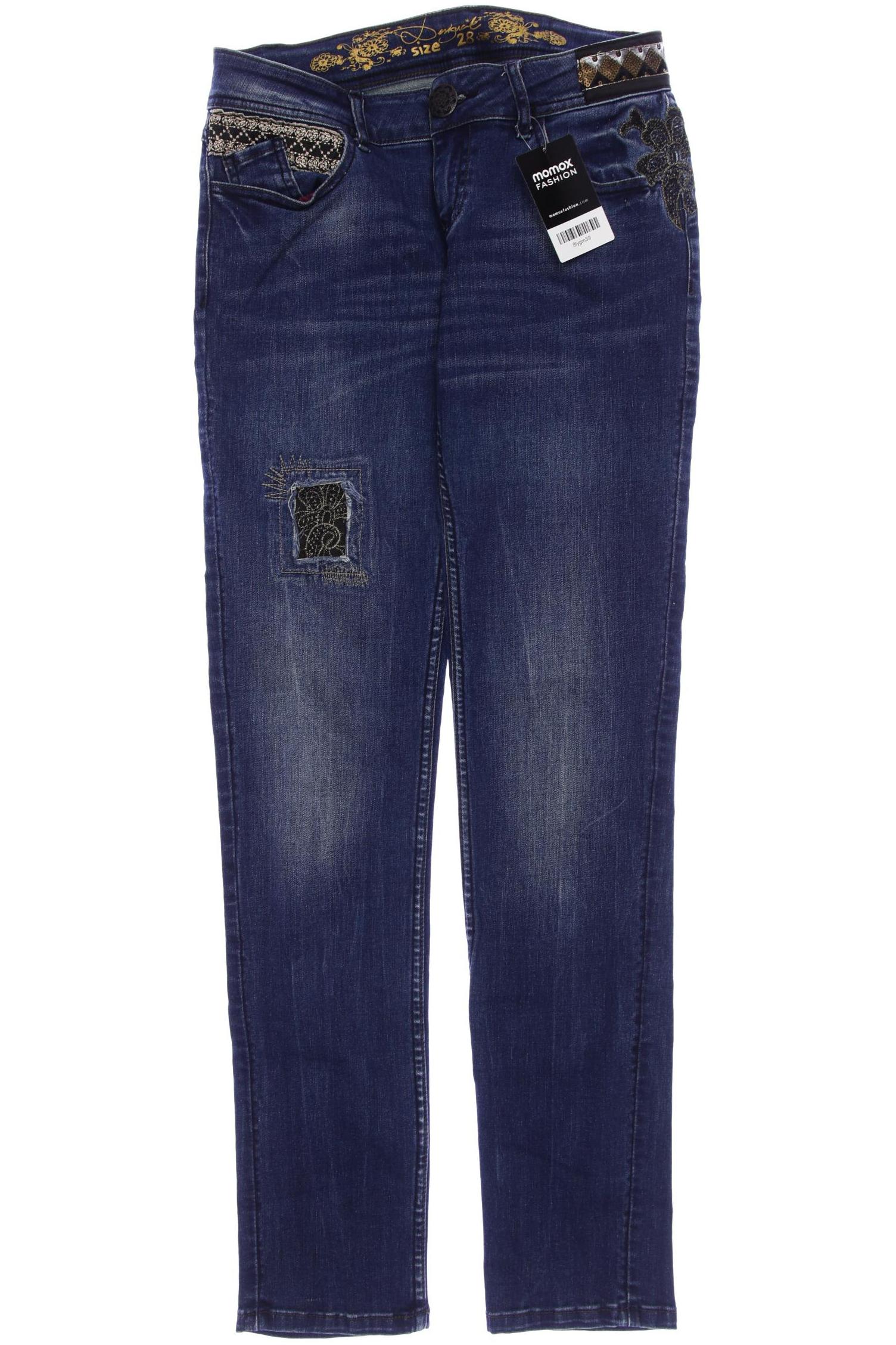 

Desigual Damen Jeans, marineblau, Gr. 28