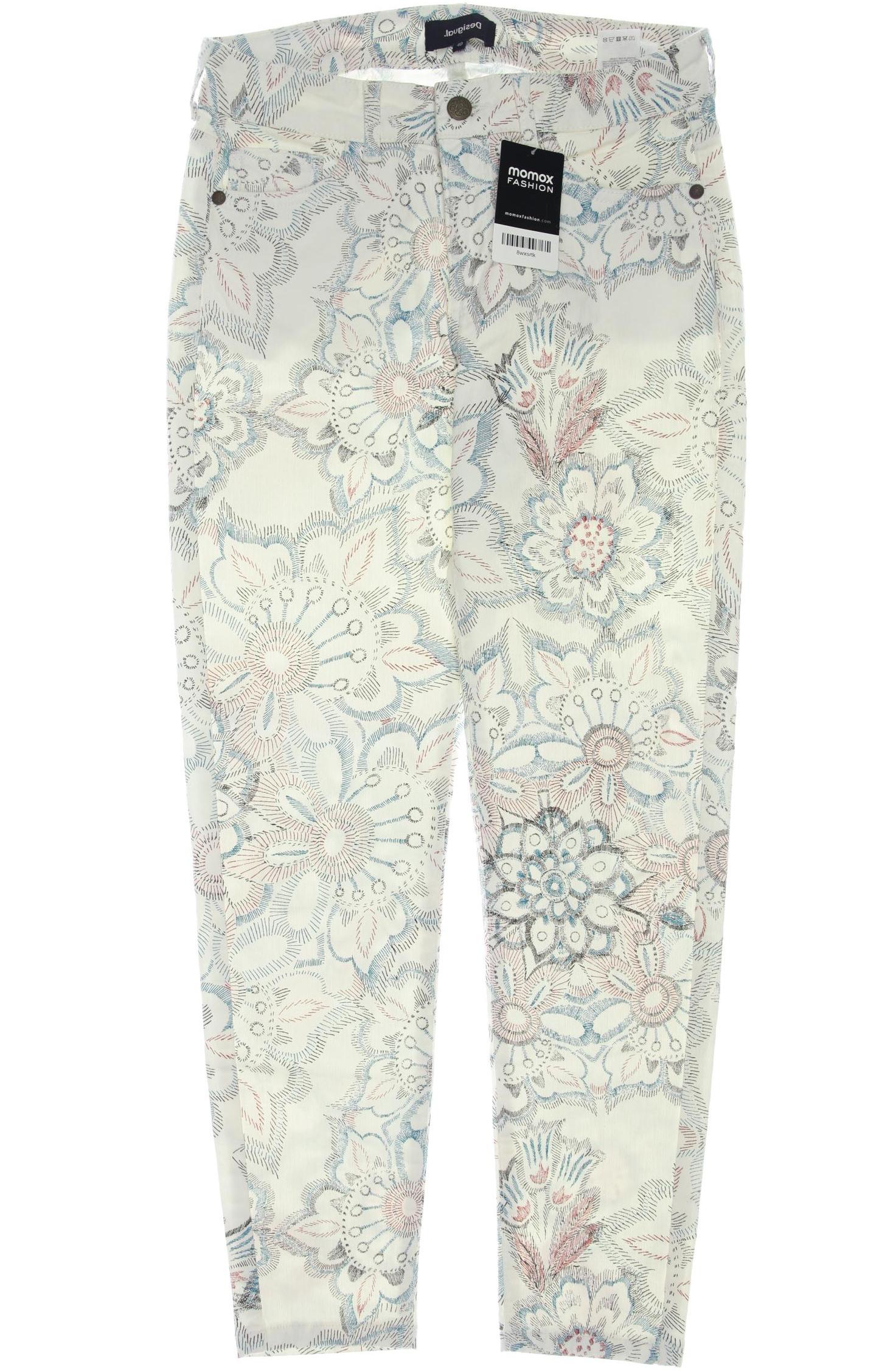 

Desigual Damen Jeans, weiß, Gr. 40