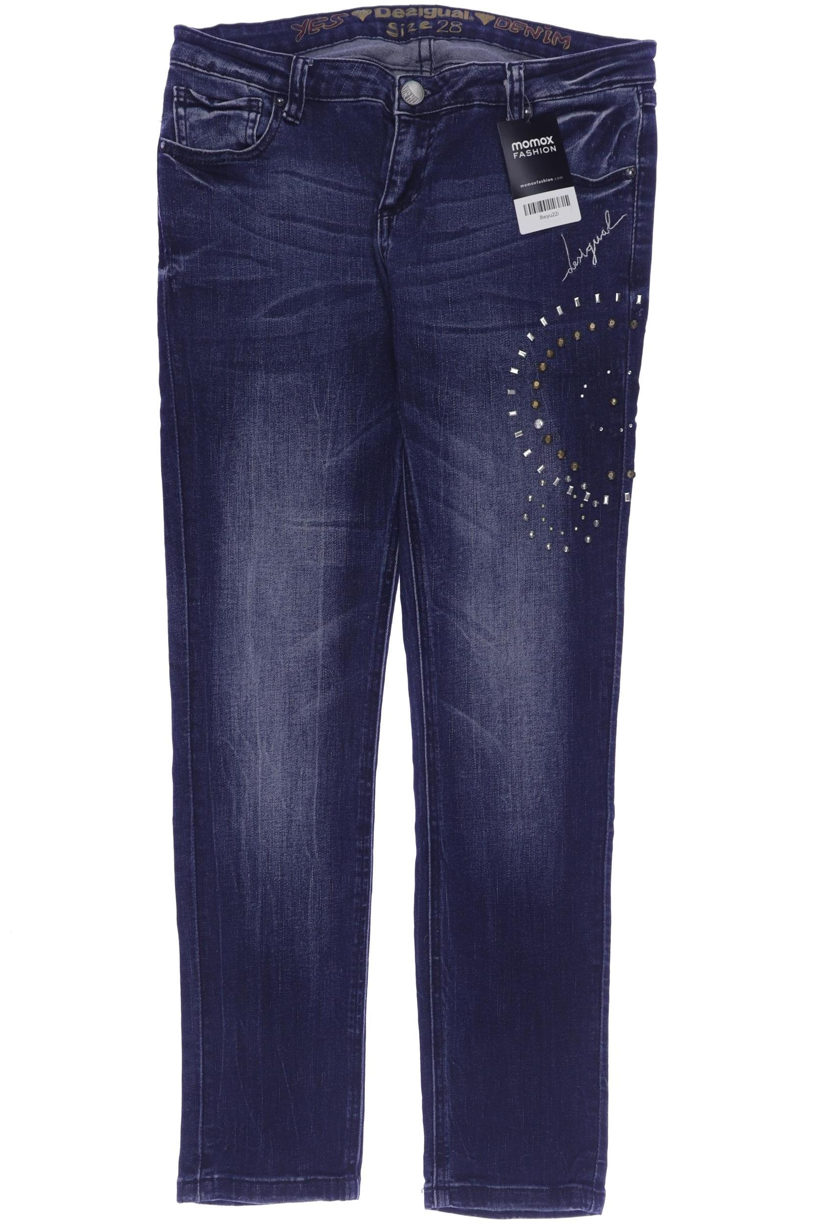

Desigual Damen Jeans, marineblau, Gr. 28