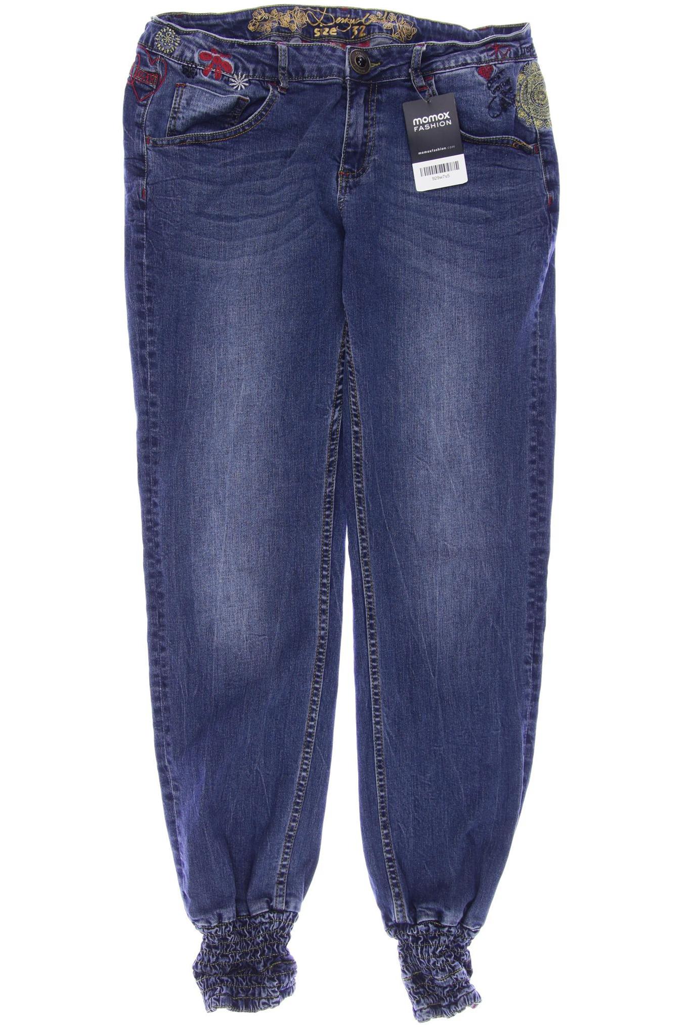 

Desigual Damen Jeans, blau