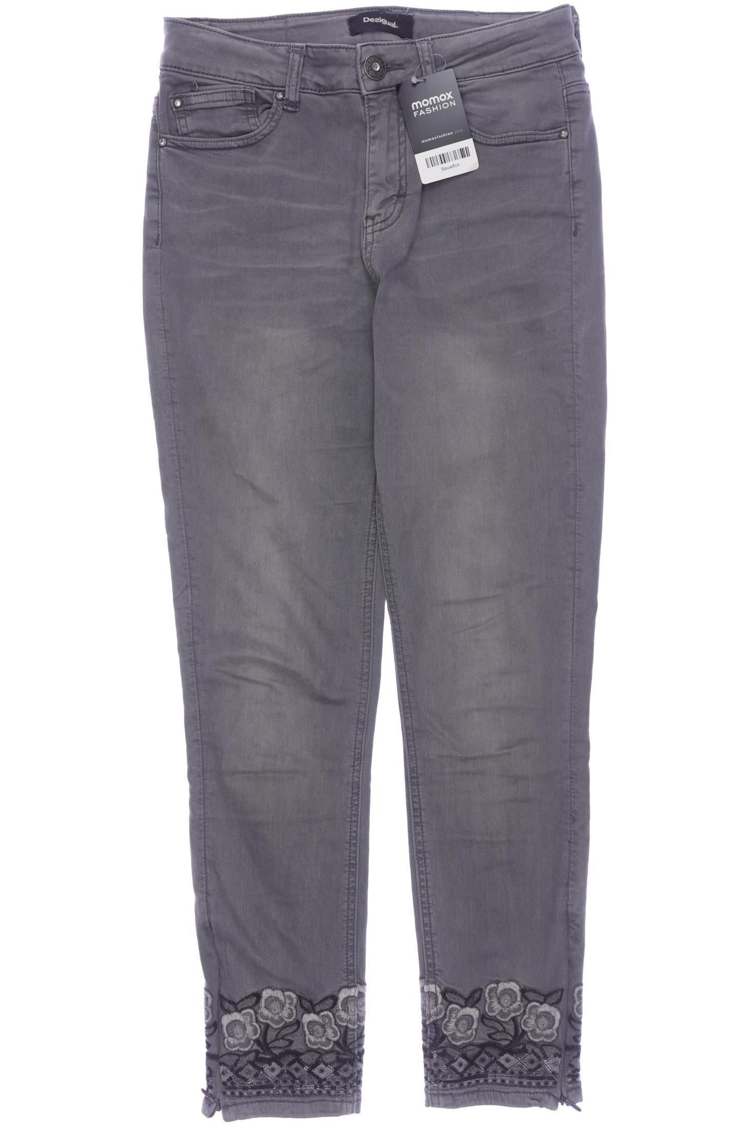 

Desigual Damen Jeans, grau, Gr. 36