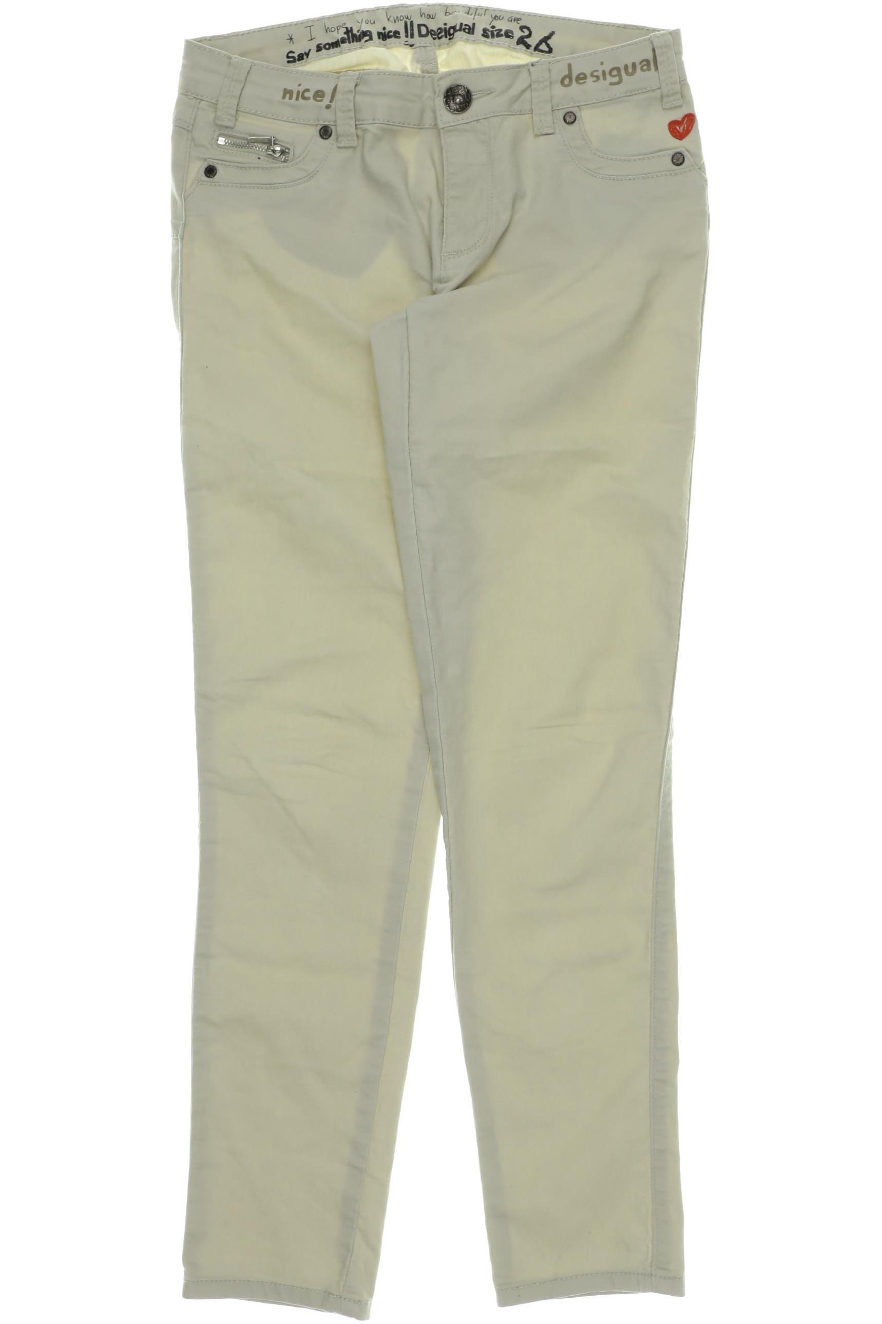 

Desigual Damen Jeans, beige, Gr. 26