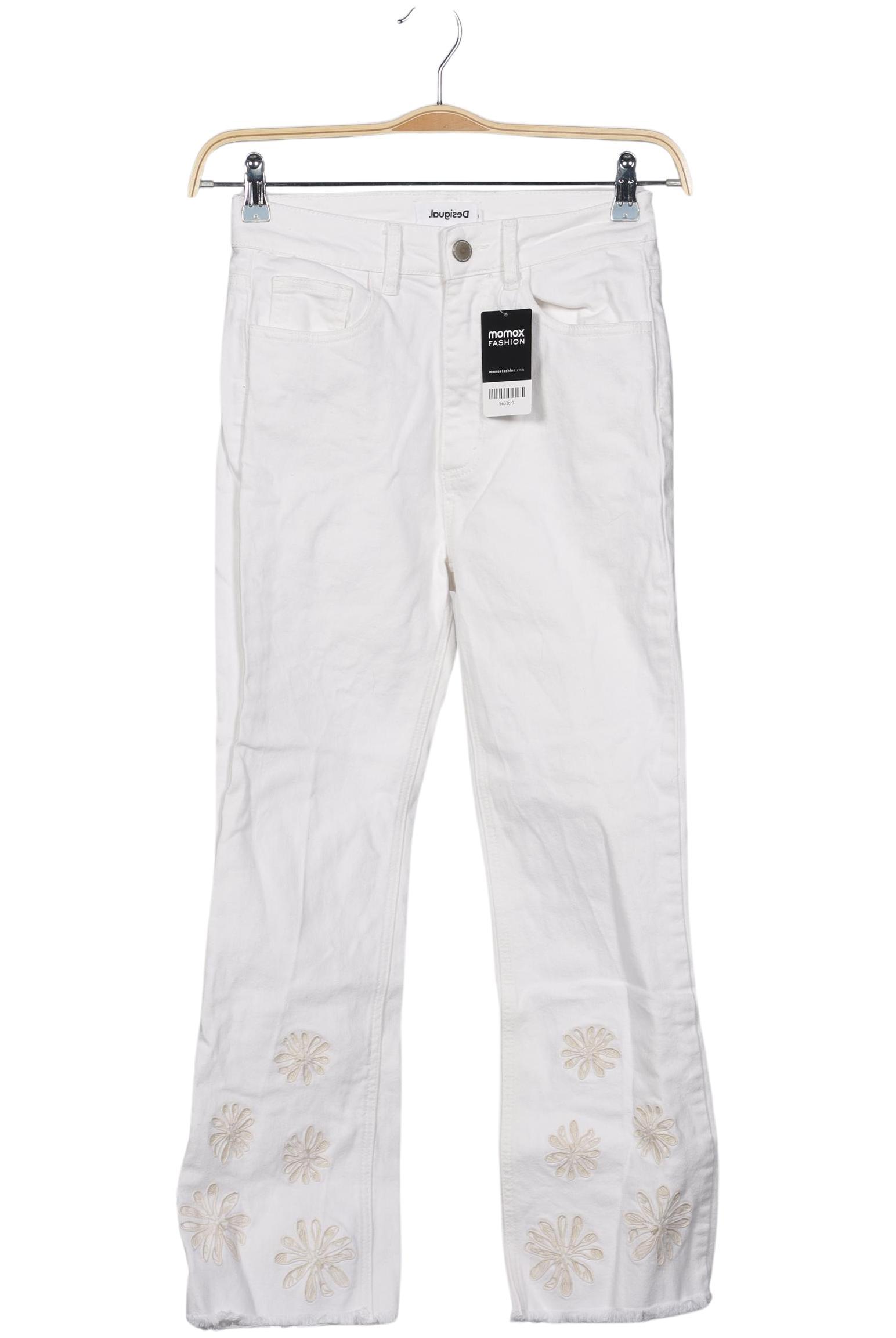 

Desigual Damen Jeans, weiß, Gr. 38