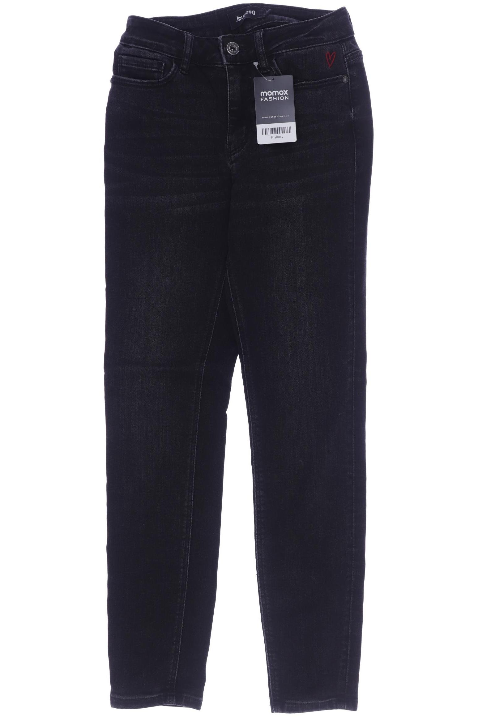 

Desigual Damen Jeans, schwarz, Gr. 34