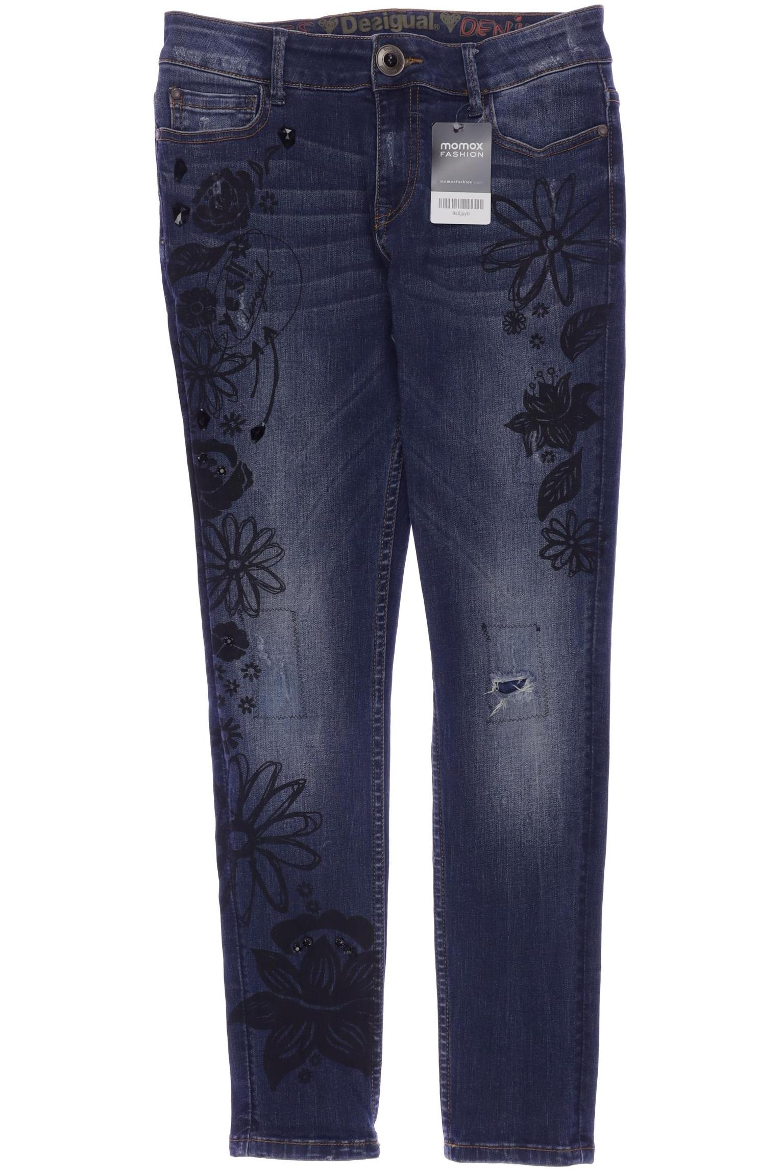 

Desigual Damen Jeans, marineblau, Gr. 28