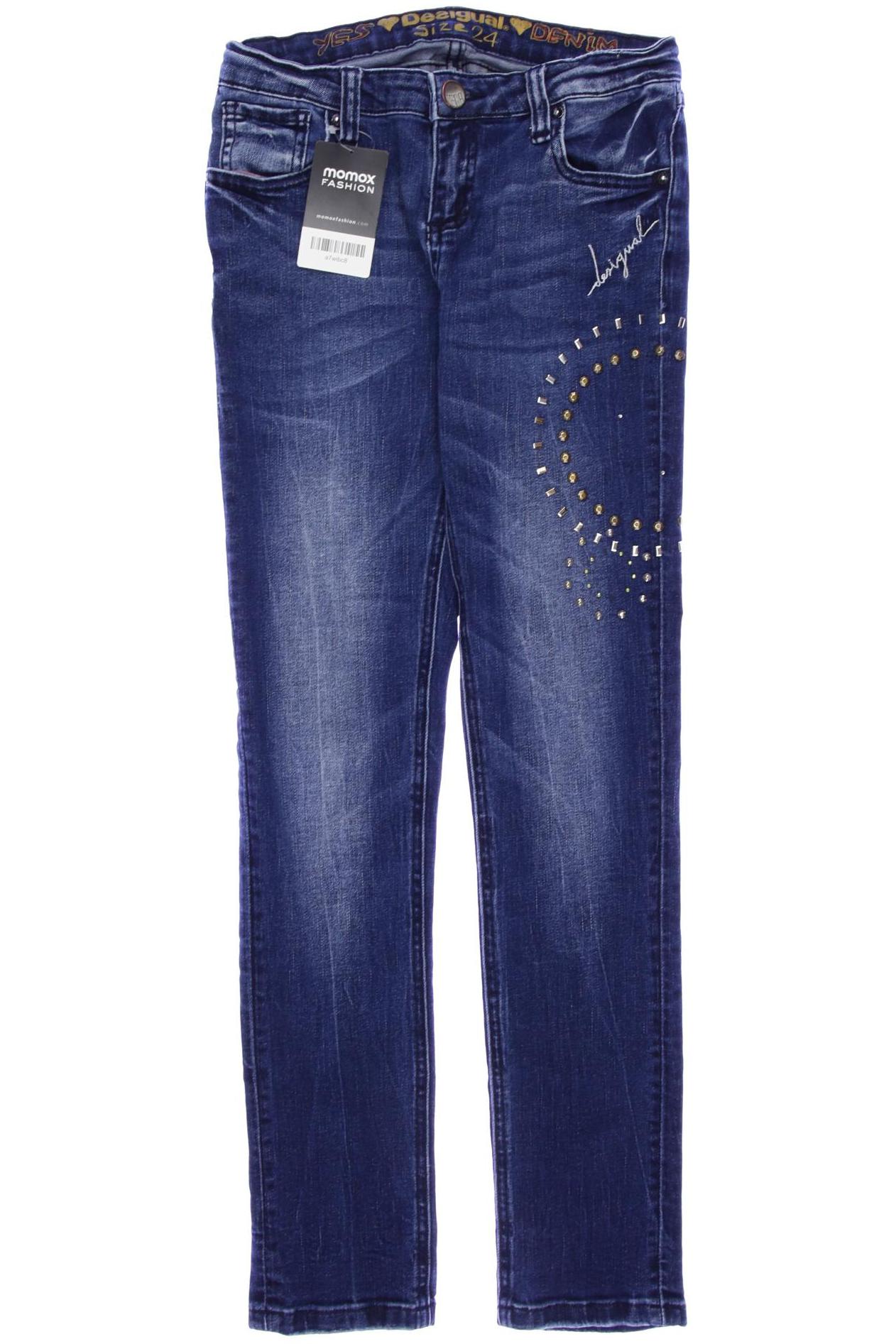 

Desigual Damen Jeans, marineblau, Gr. 24