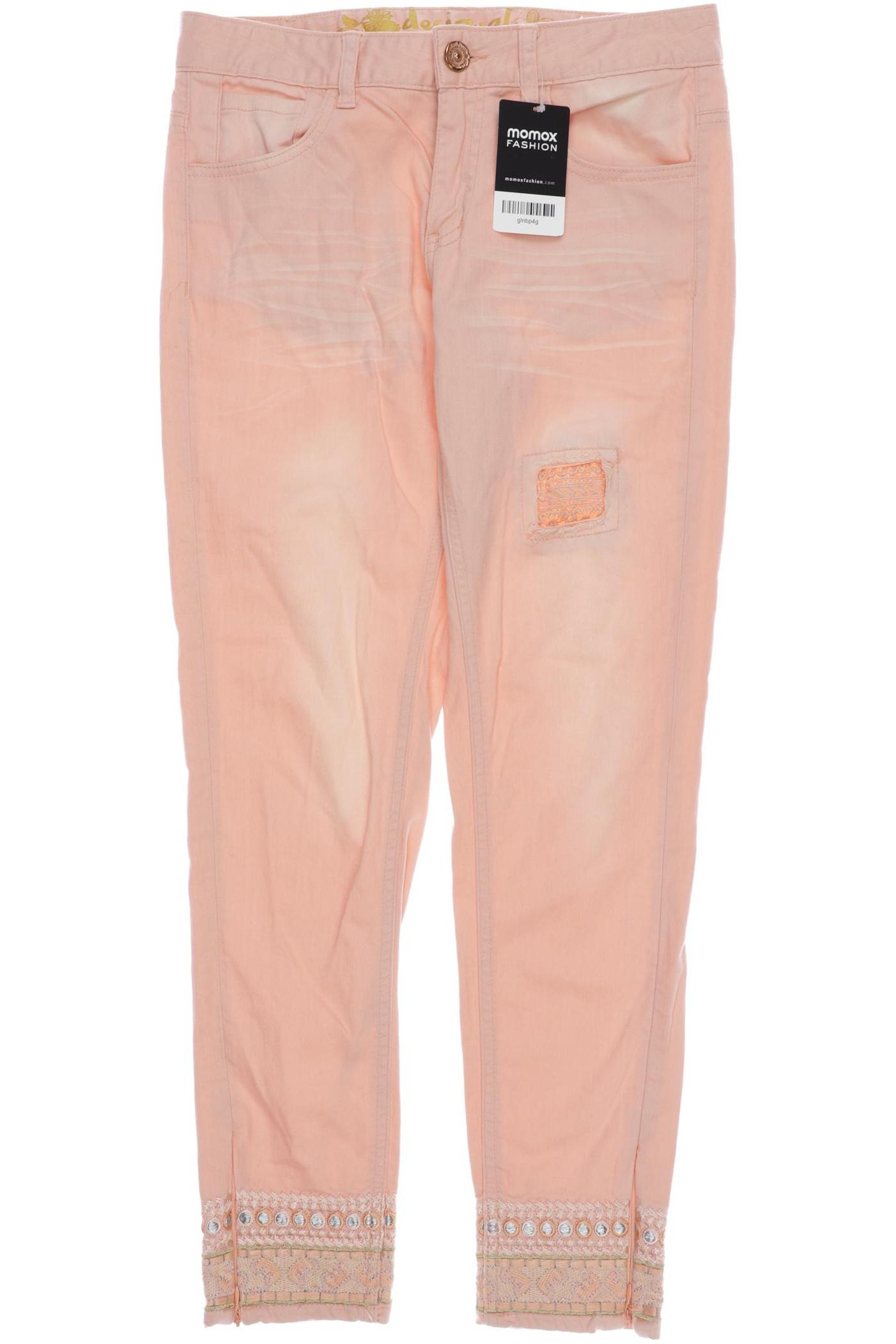 

Desigual Damen Jeans, orange, Gr. 30