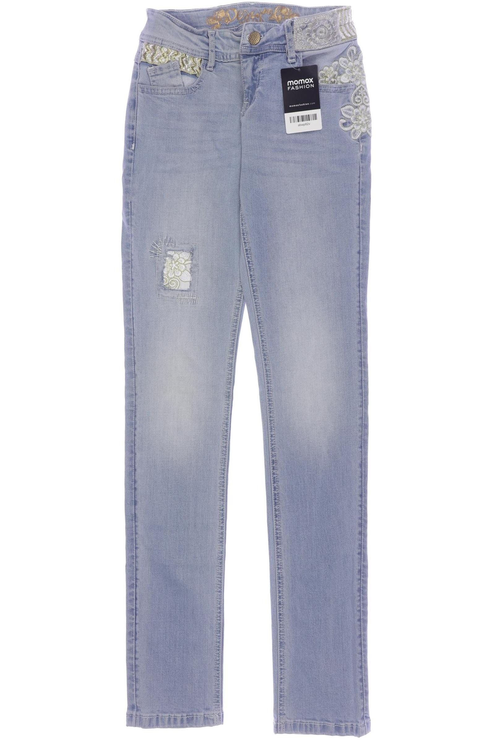 

Desigual Damen Jeans, blau, Gr. 24