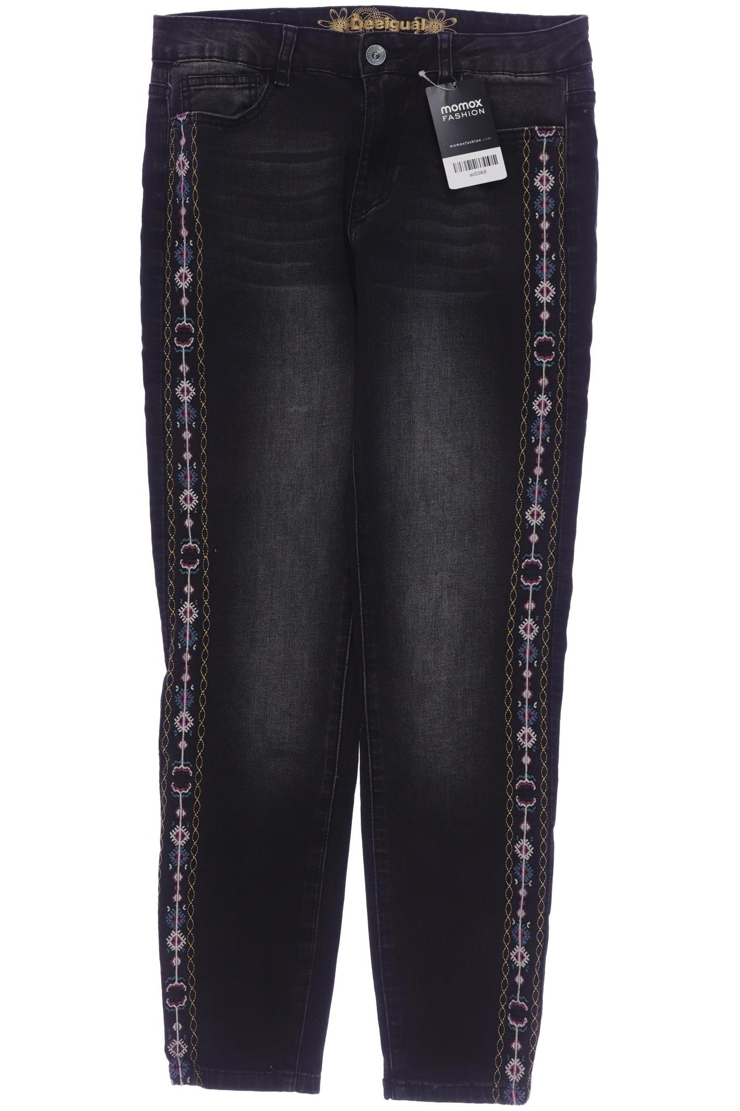 

Desigual Damen Jeans, schwarz, Gr. 28