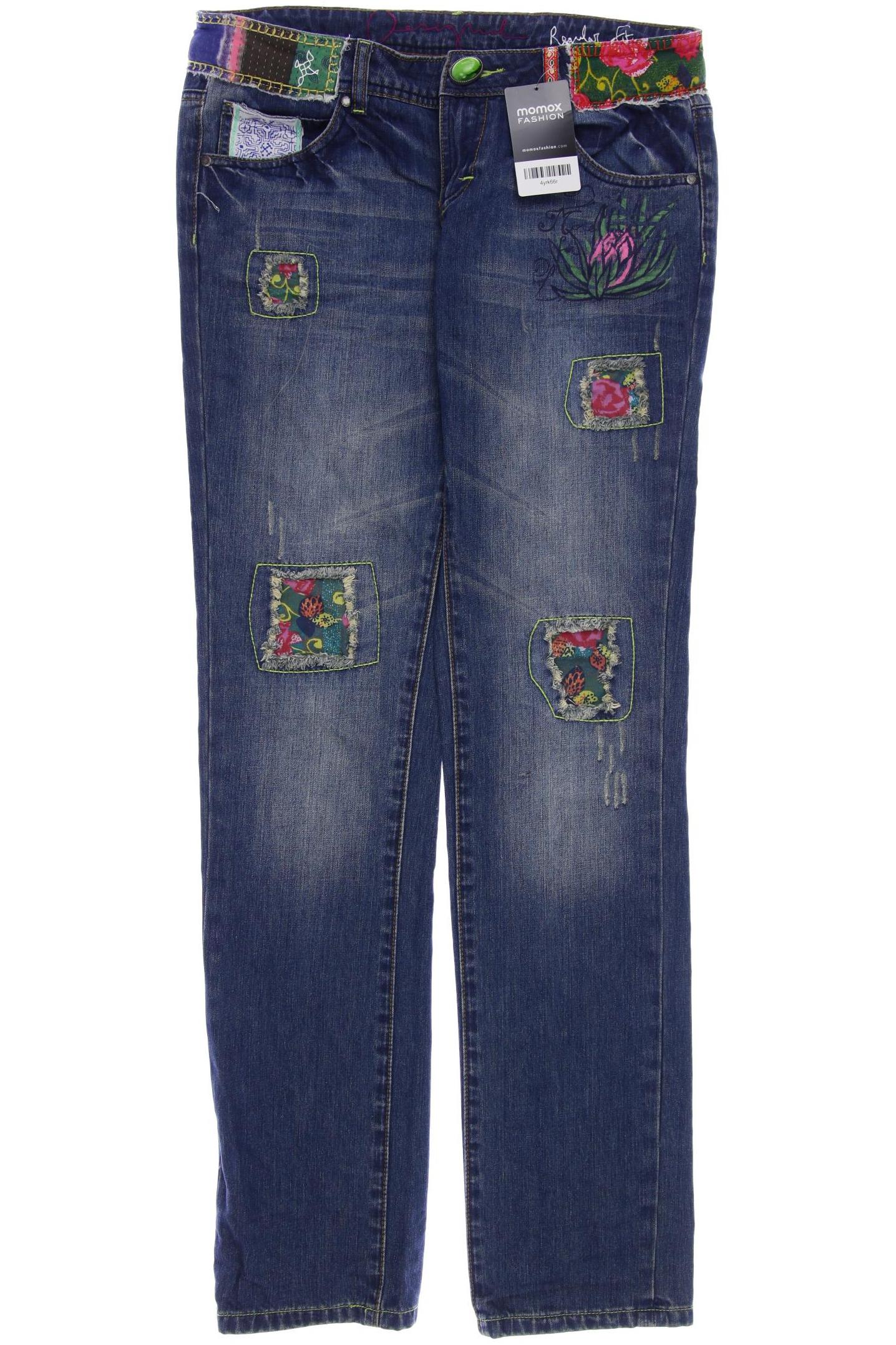 

Desigual Damen Jeans, blau, Gr. 42
