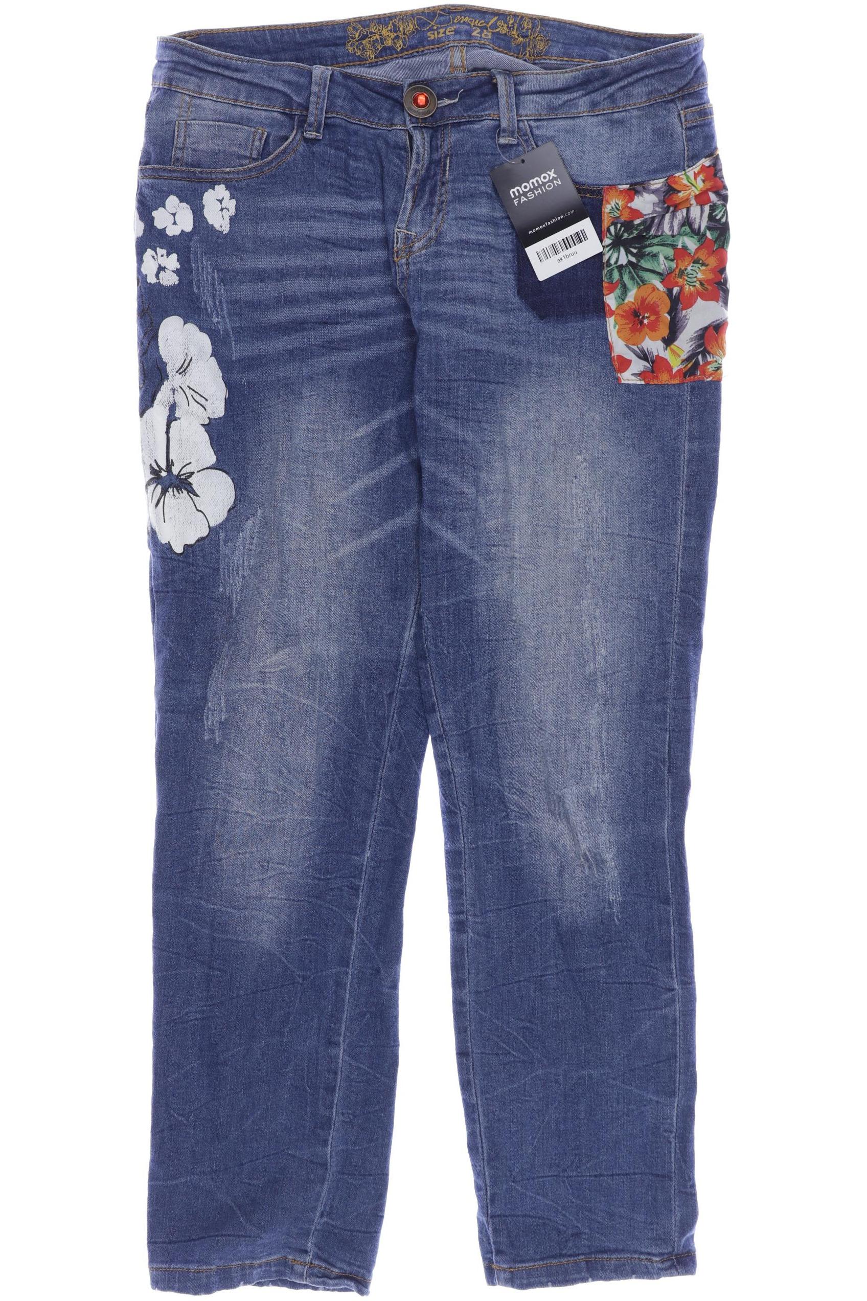

Desigual Damen Jeans, blau