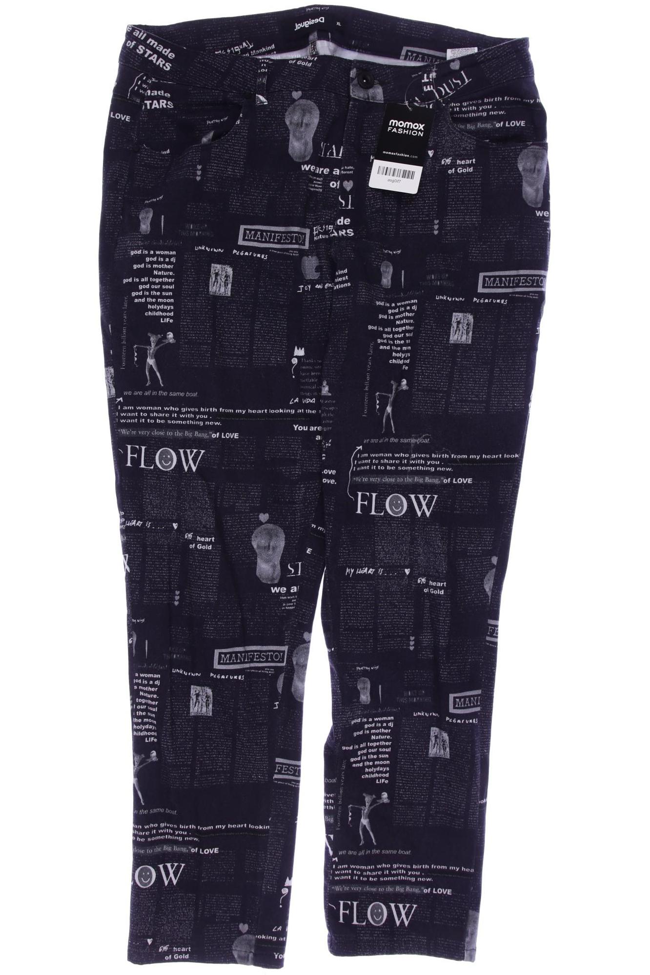 

Desigual Damen Jeans, schwarz