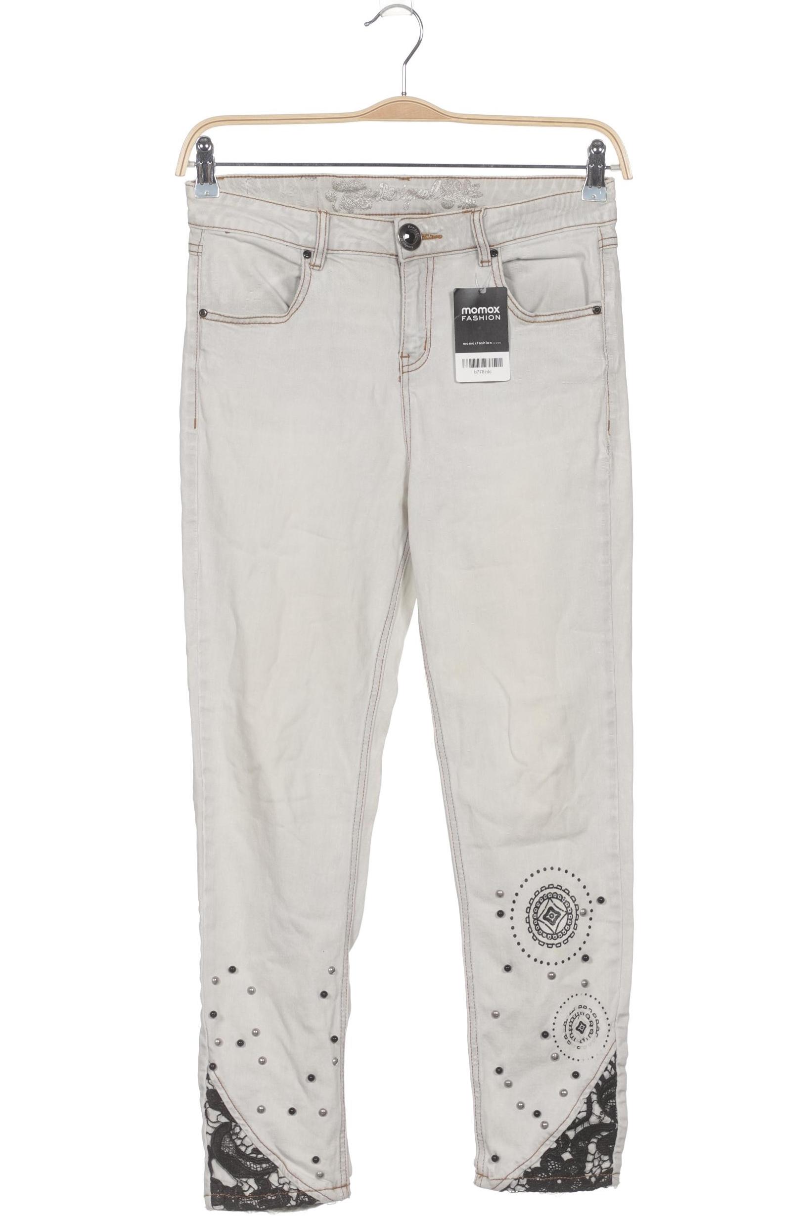 

Desigual Damen Jeans, cremeweiß, Gr. 29