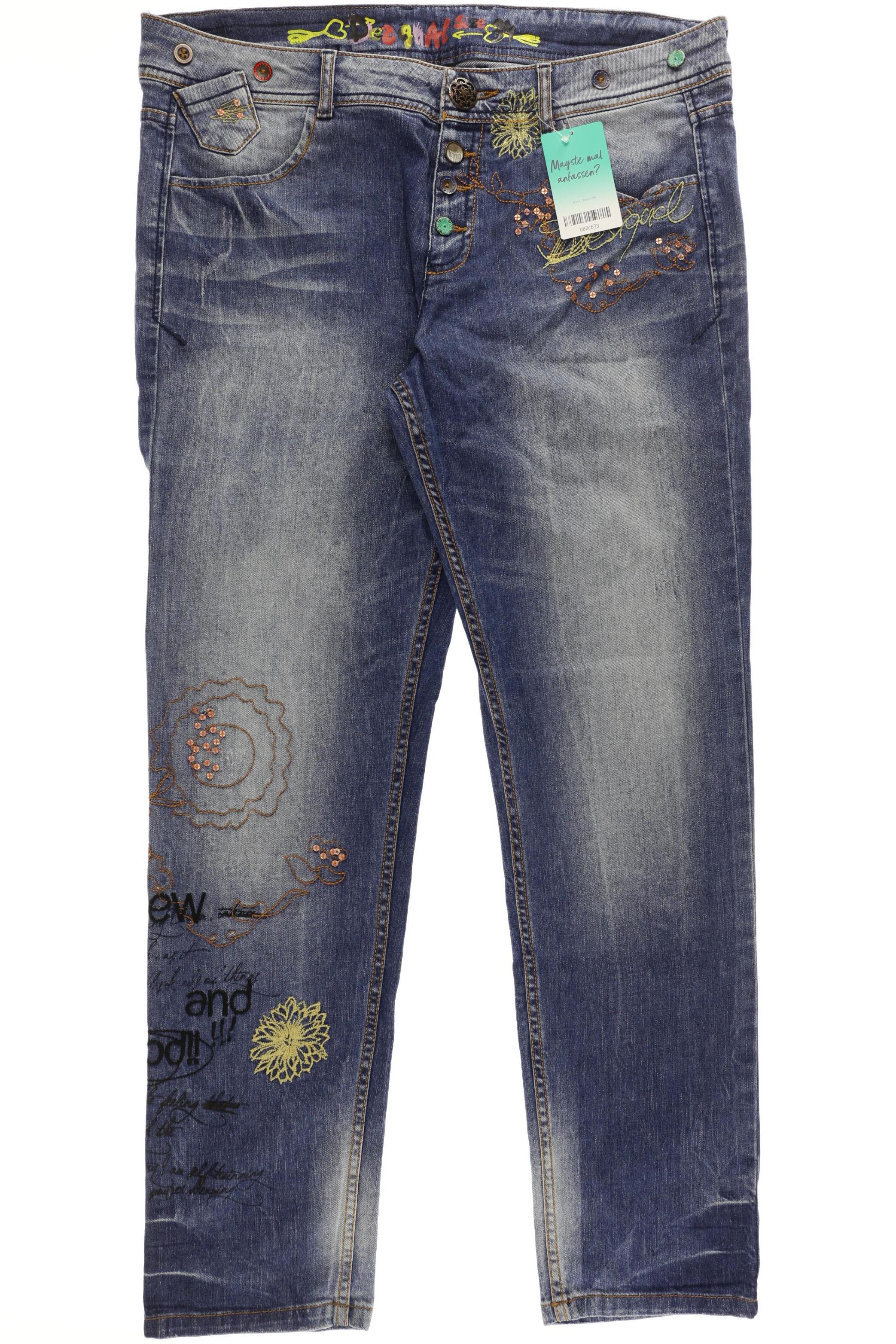 

Desigual Damen Jeans, blau, Gr. 34