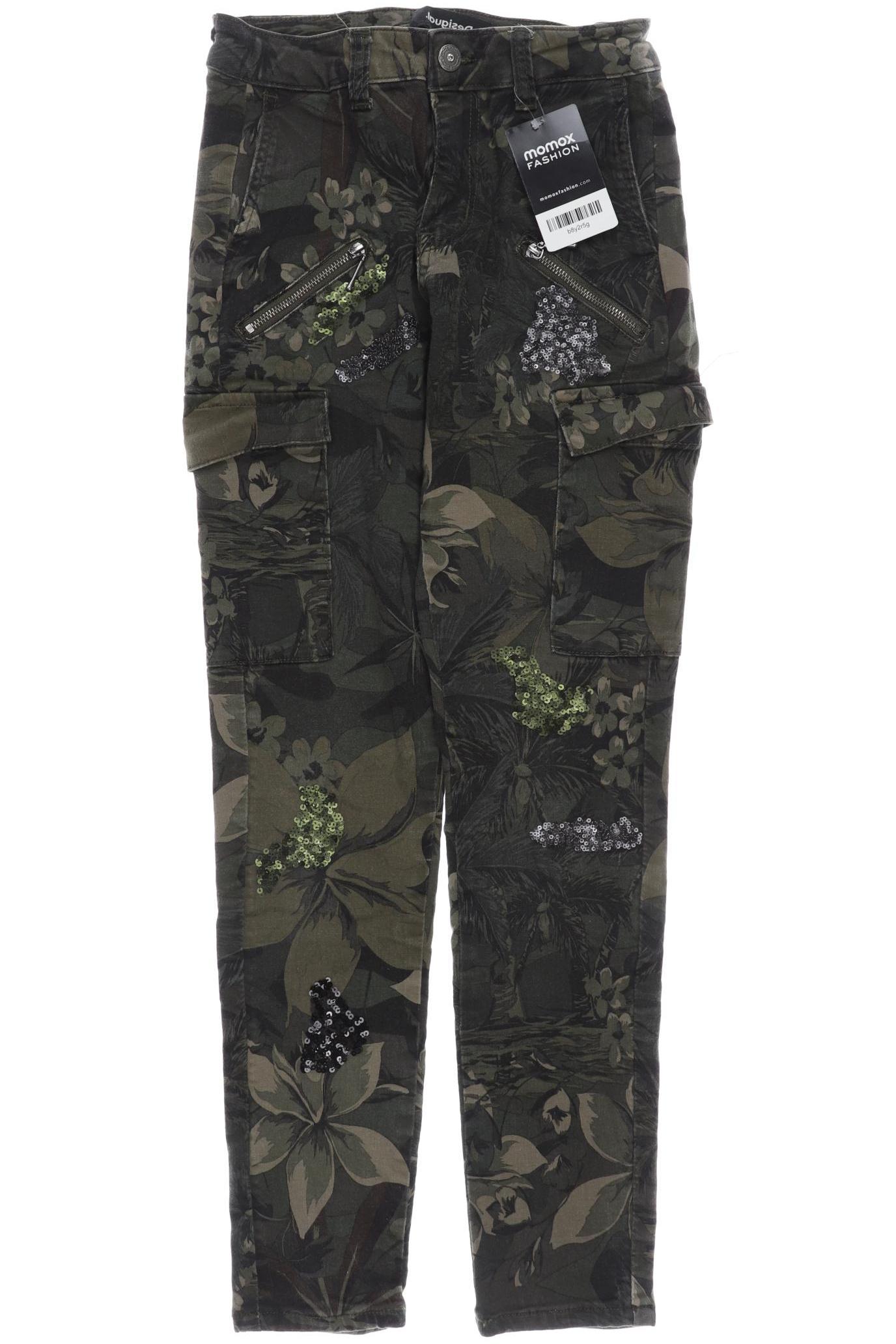 

Desigual Damen Jeans, grün, Gr. 34