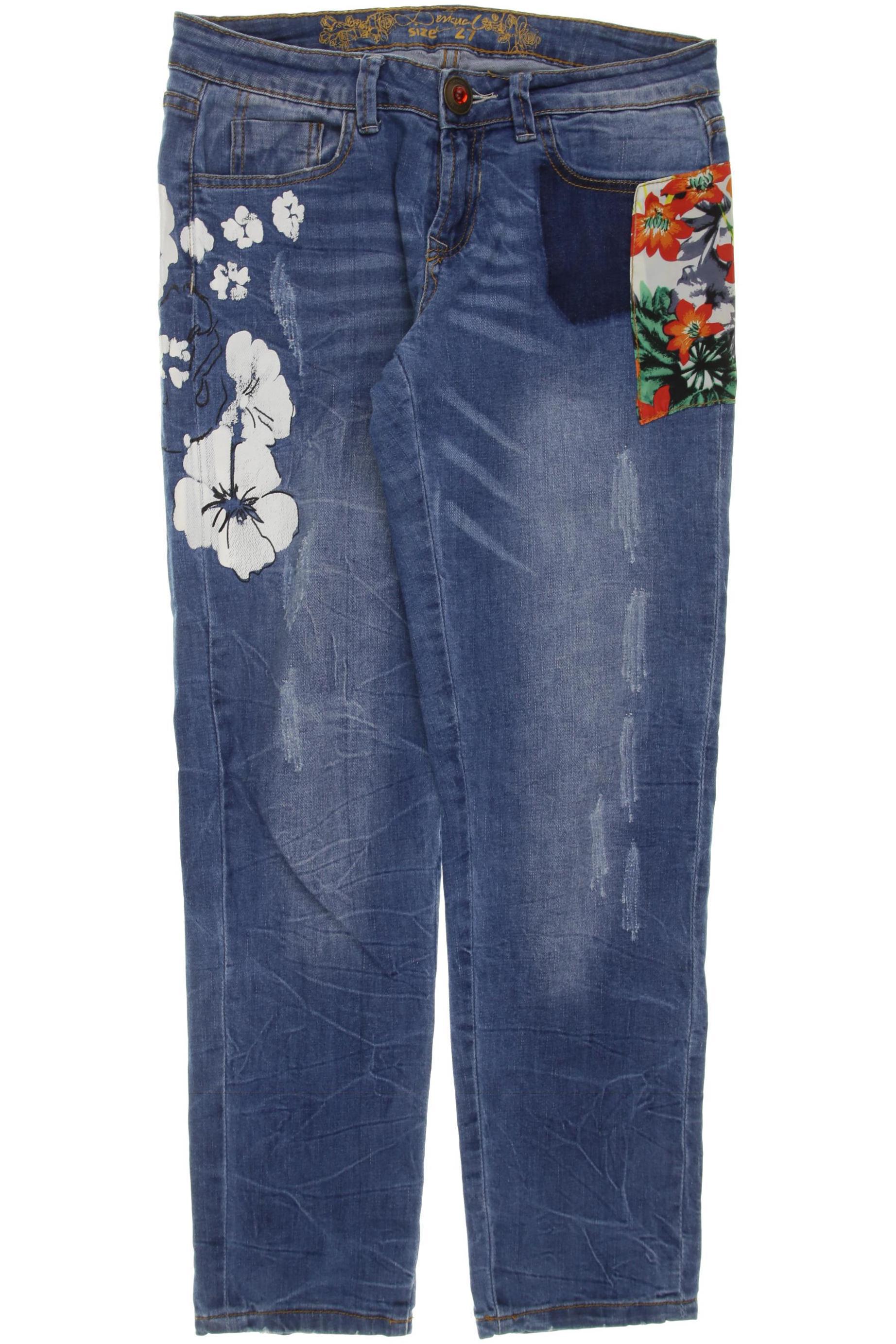 

Desigual Damen Jeans, blau, Gr. 27