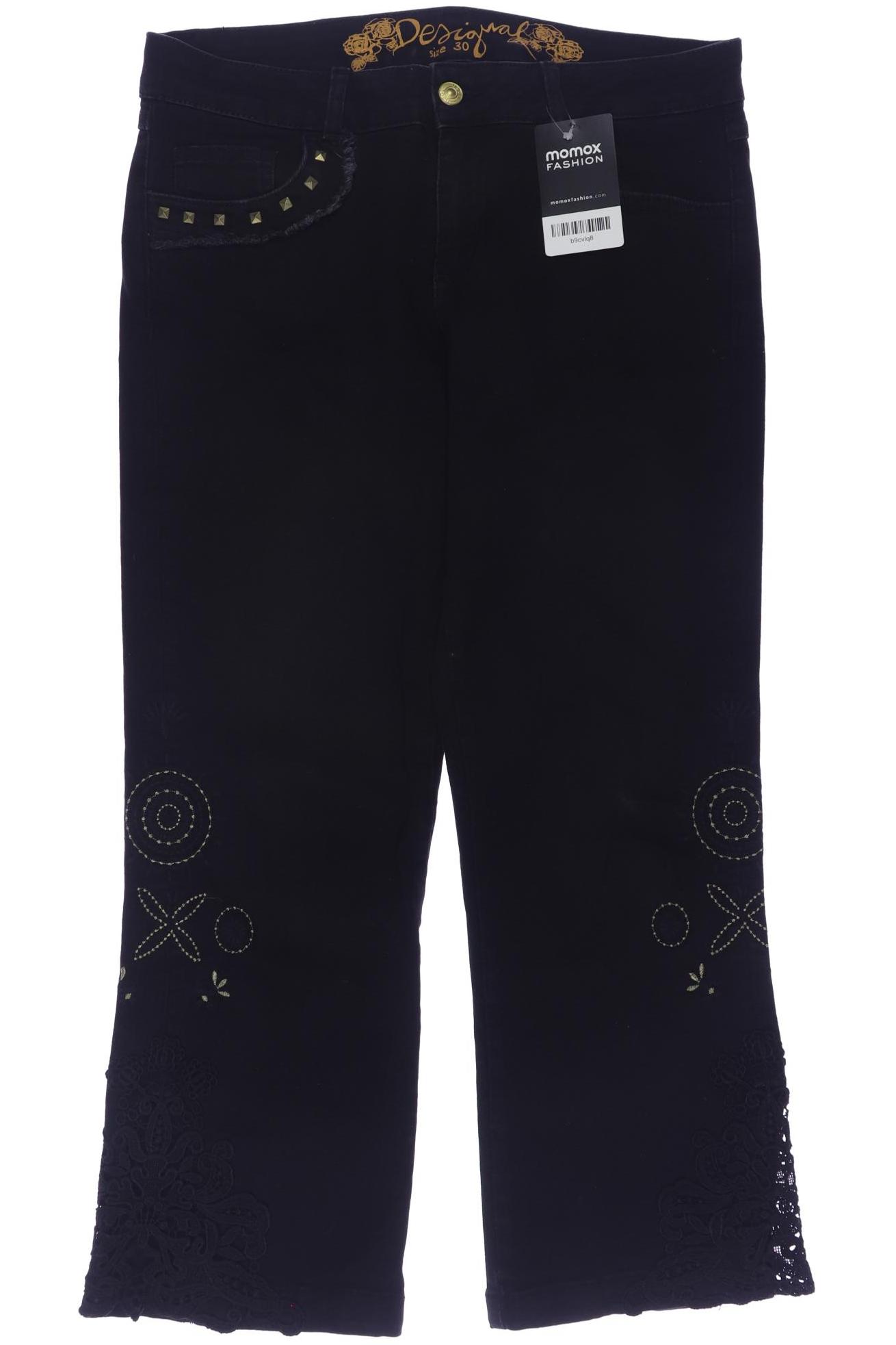 

Desigual Damen Jeans, schwarz, Gr. 30