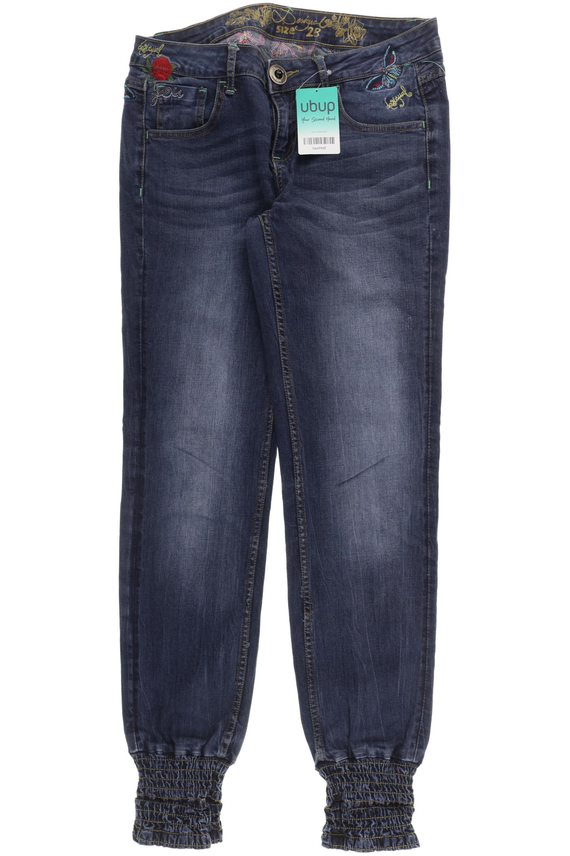 

Desigual Damen Jeans, blau, Gr. 28