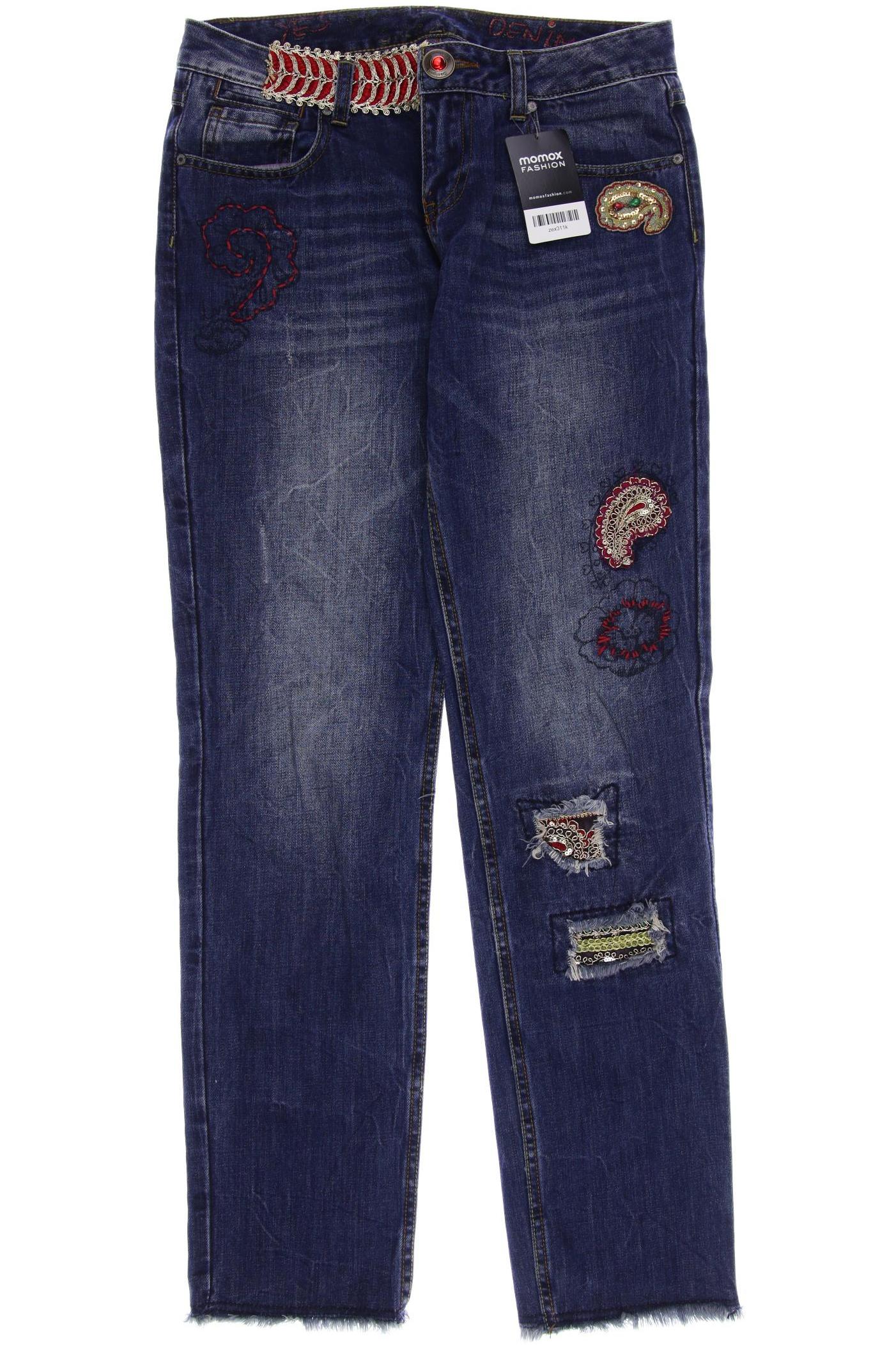 

Desigual Damen Jeans, marineblau, Gr. 38