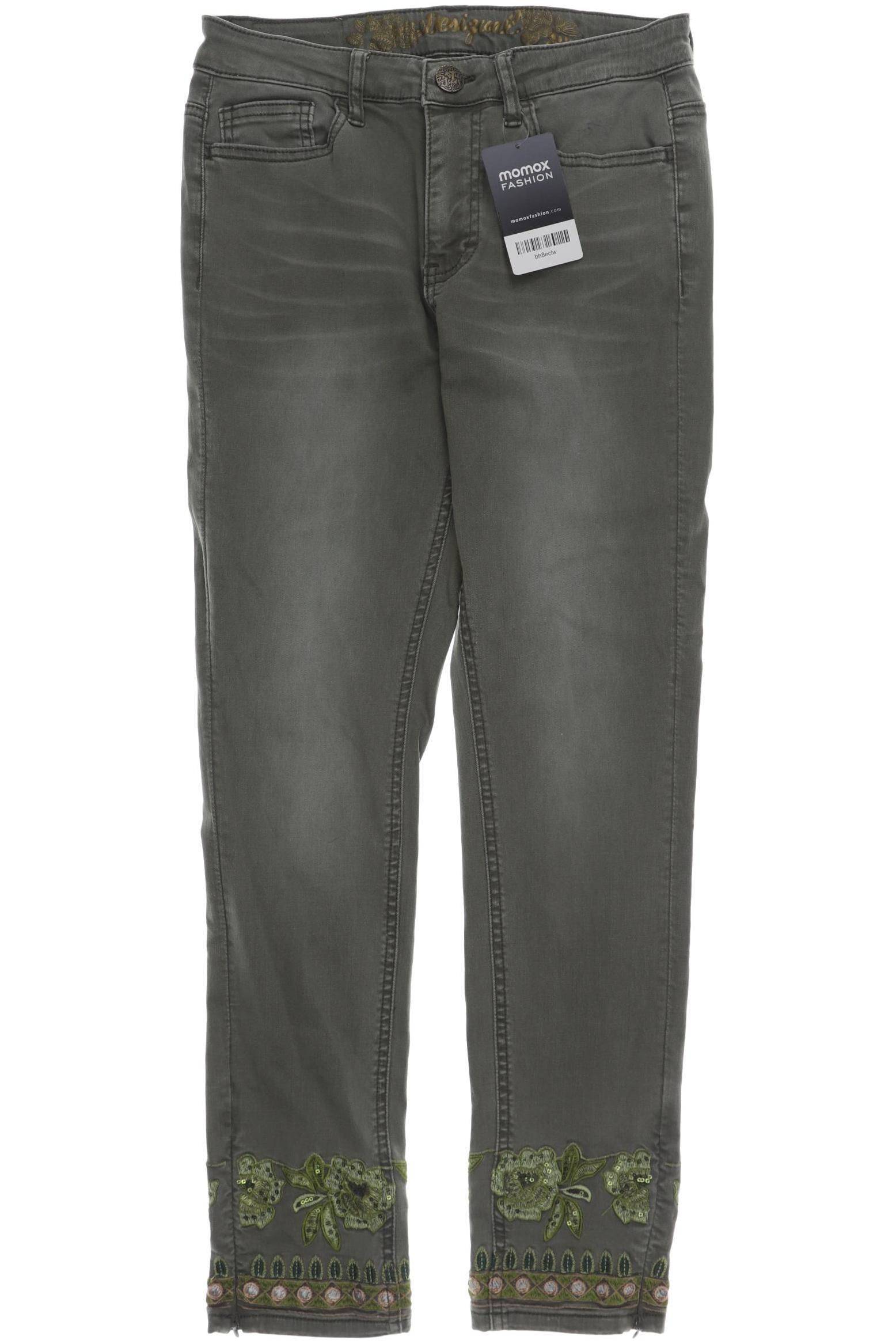 

Desigual Damen Jeans, grün