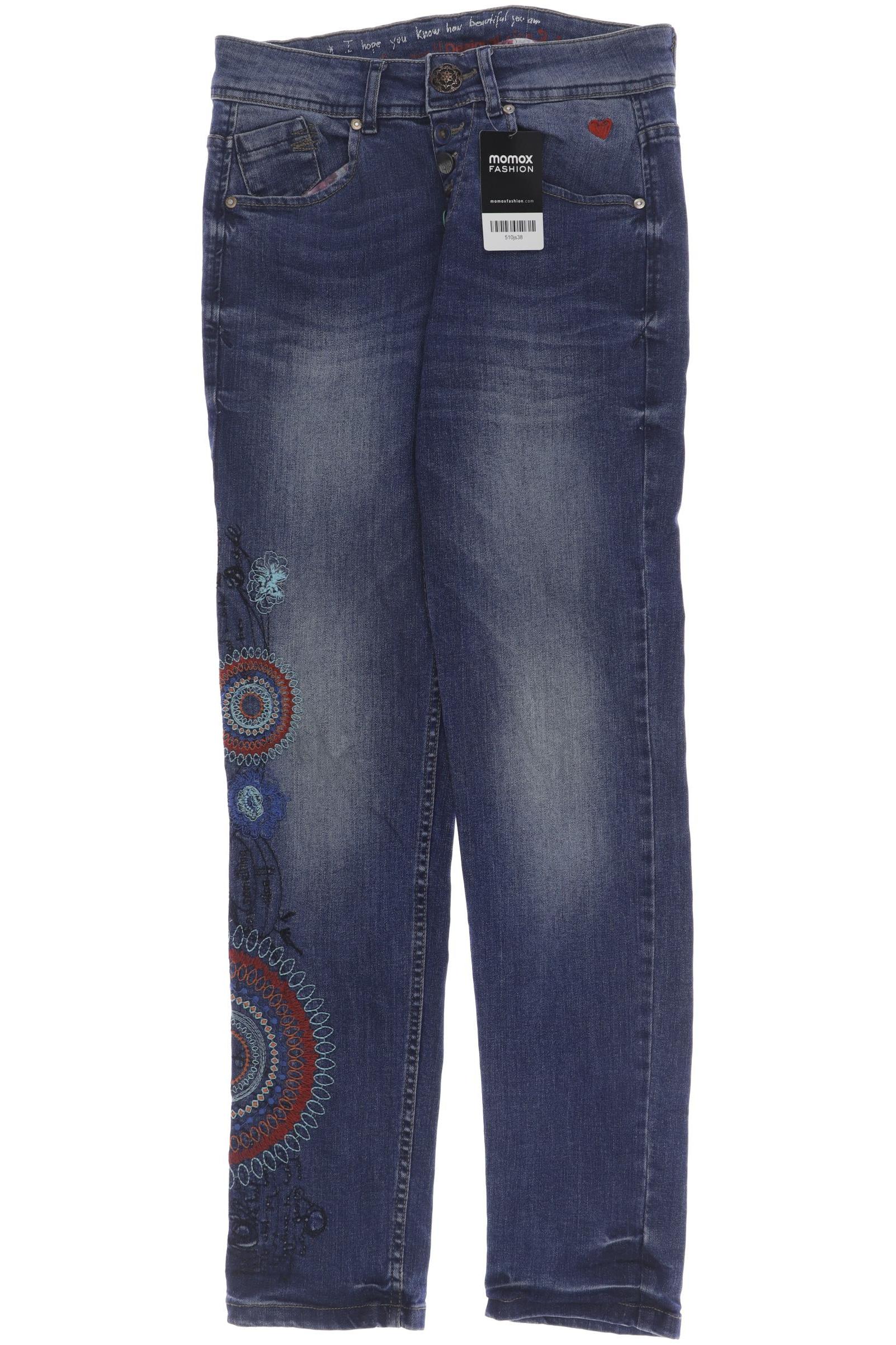 

Desigual Damen Jeans, blau, Gr. 24