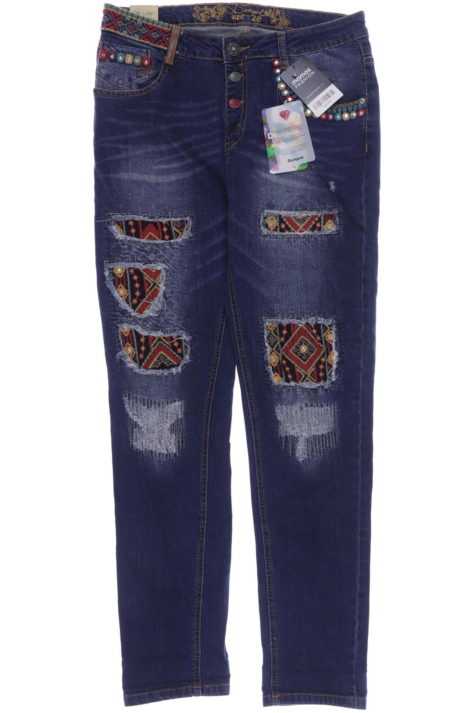 

Desigual Damen Jeans, marineblau