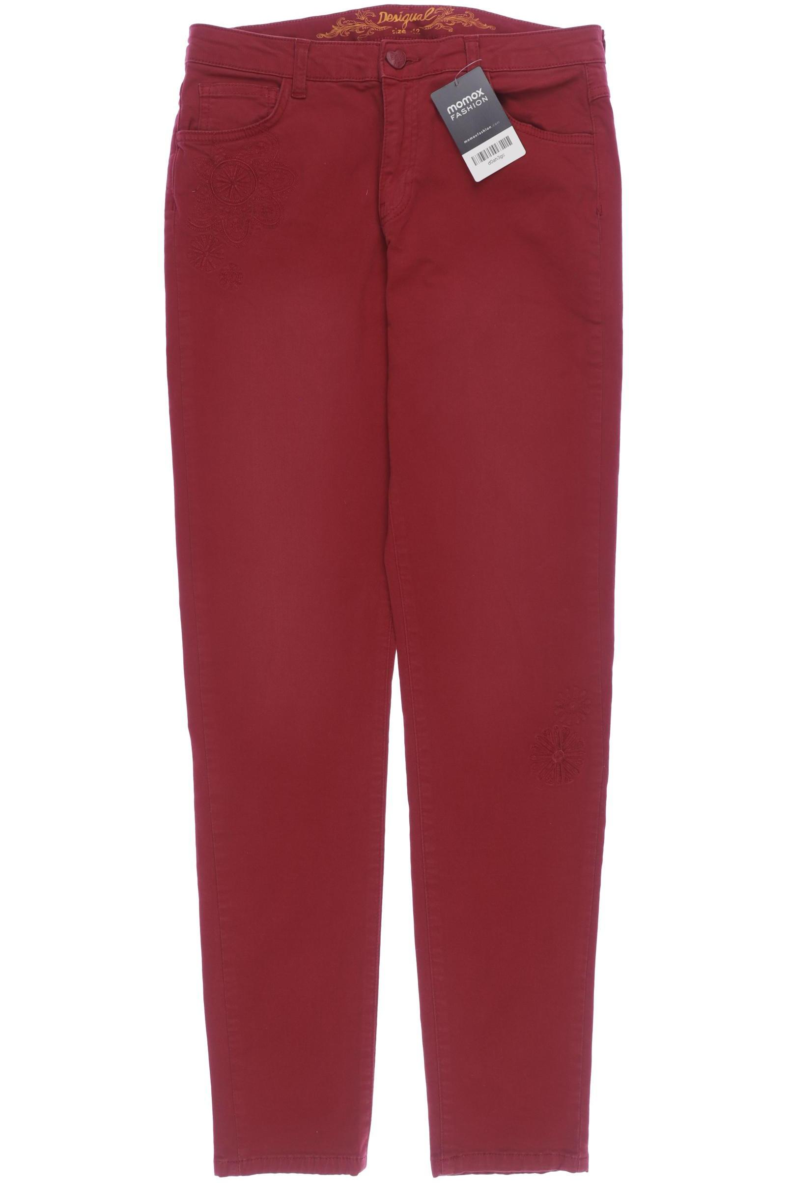 

Desigual Damen Jeans, rot, Gr. 42