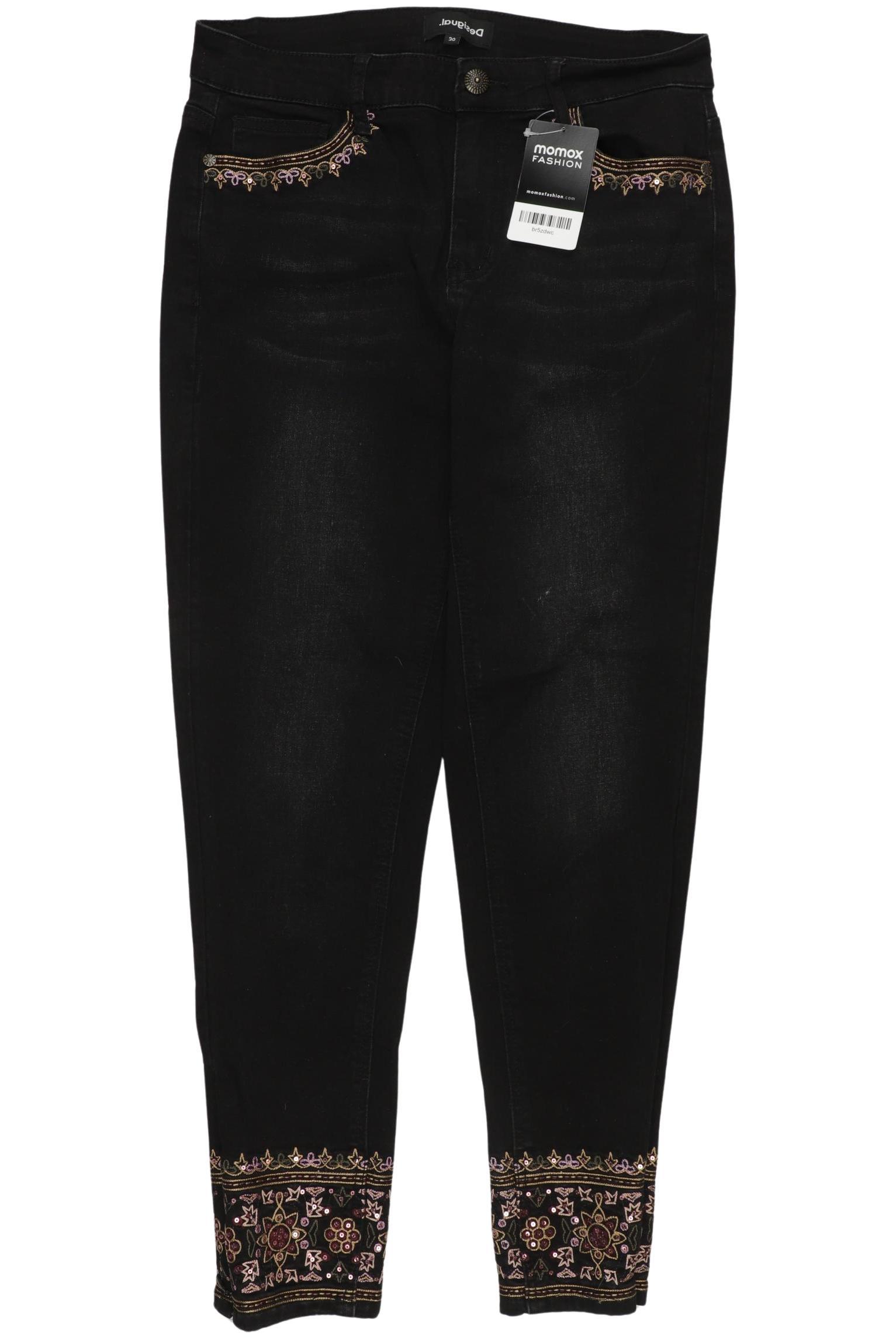 

Desigual Damen Jeans, schwarz, Gr. 30