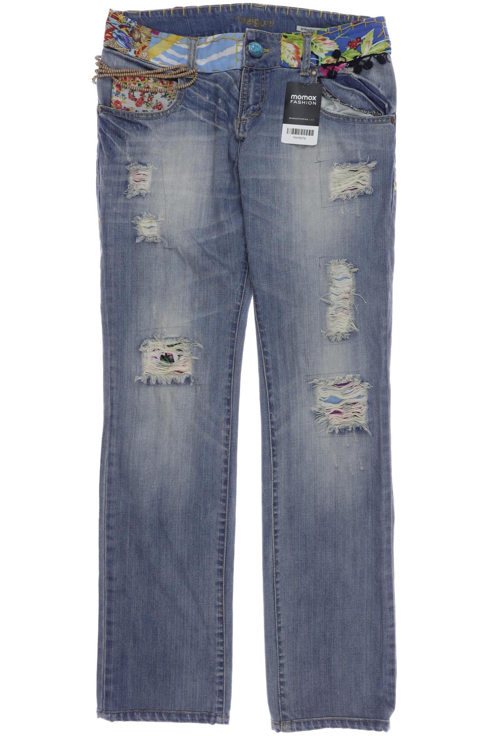 

Desigual Damen Jeans, blau, Gr. 38