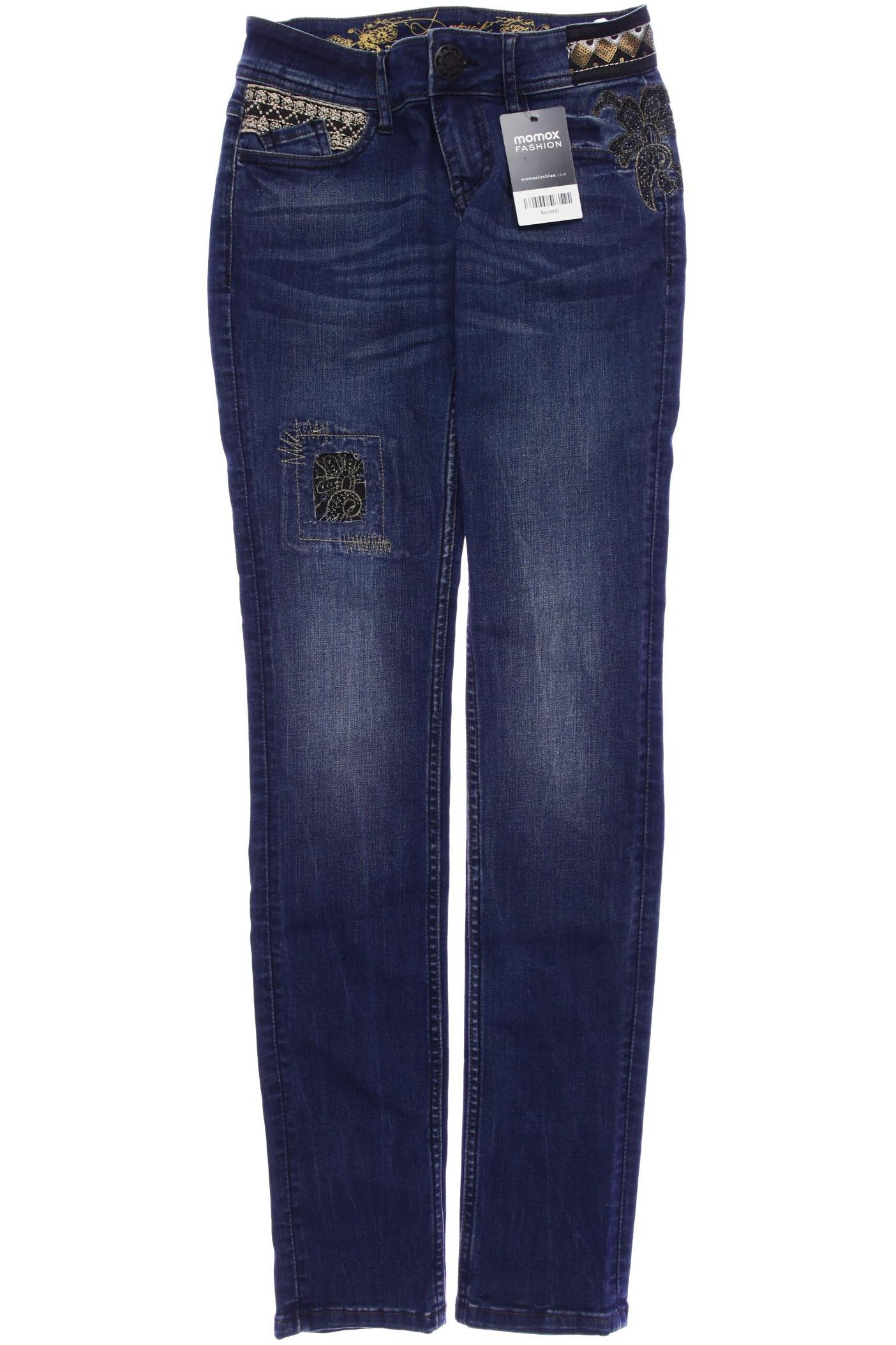 

Desigual Damen Jeans, marineblau