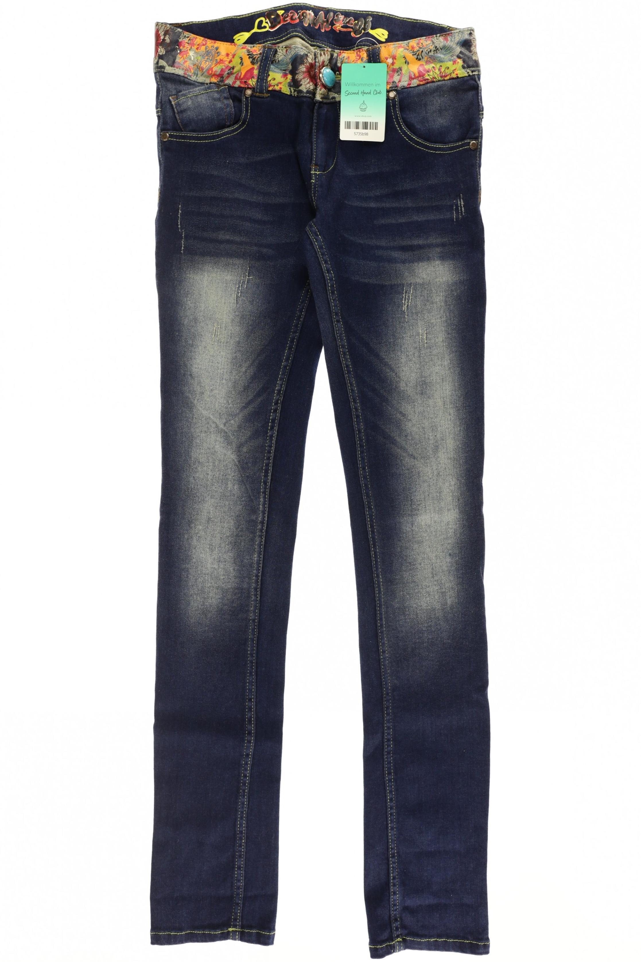 

Desigual Damen Jeans, marineblau, Gr. 26