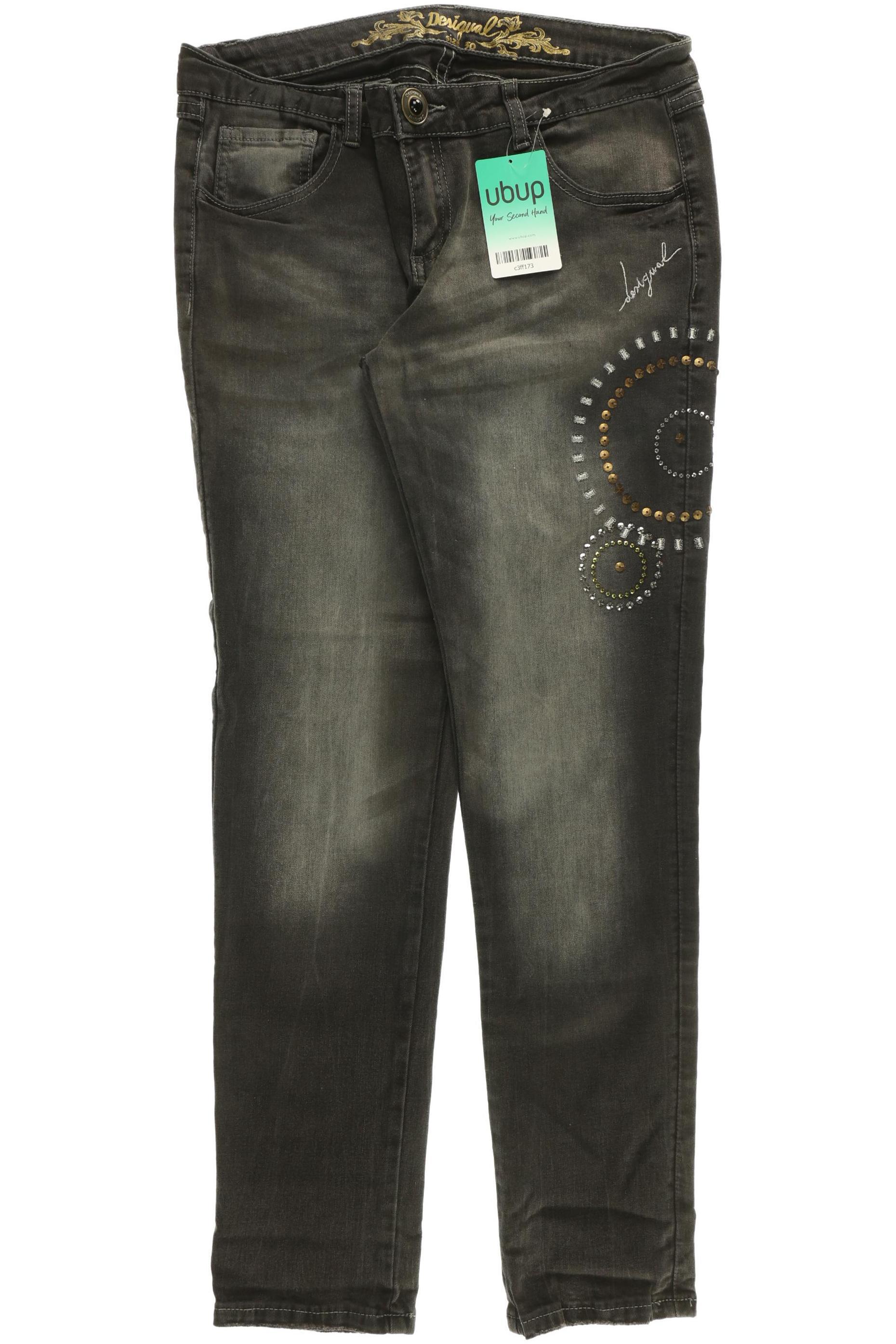 

Desigual Damen Jeans, grau, Gr. 30