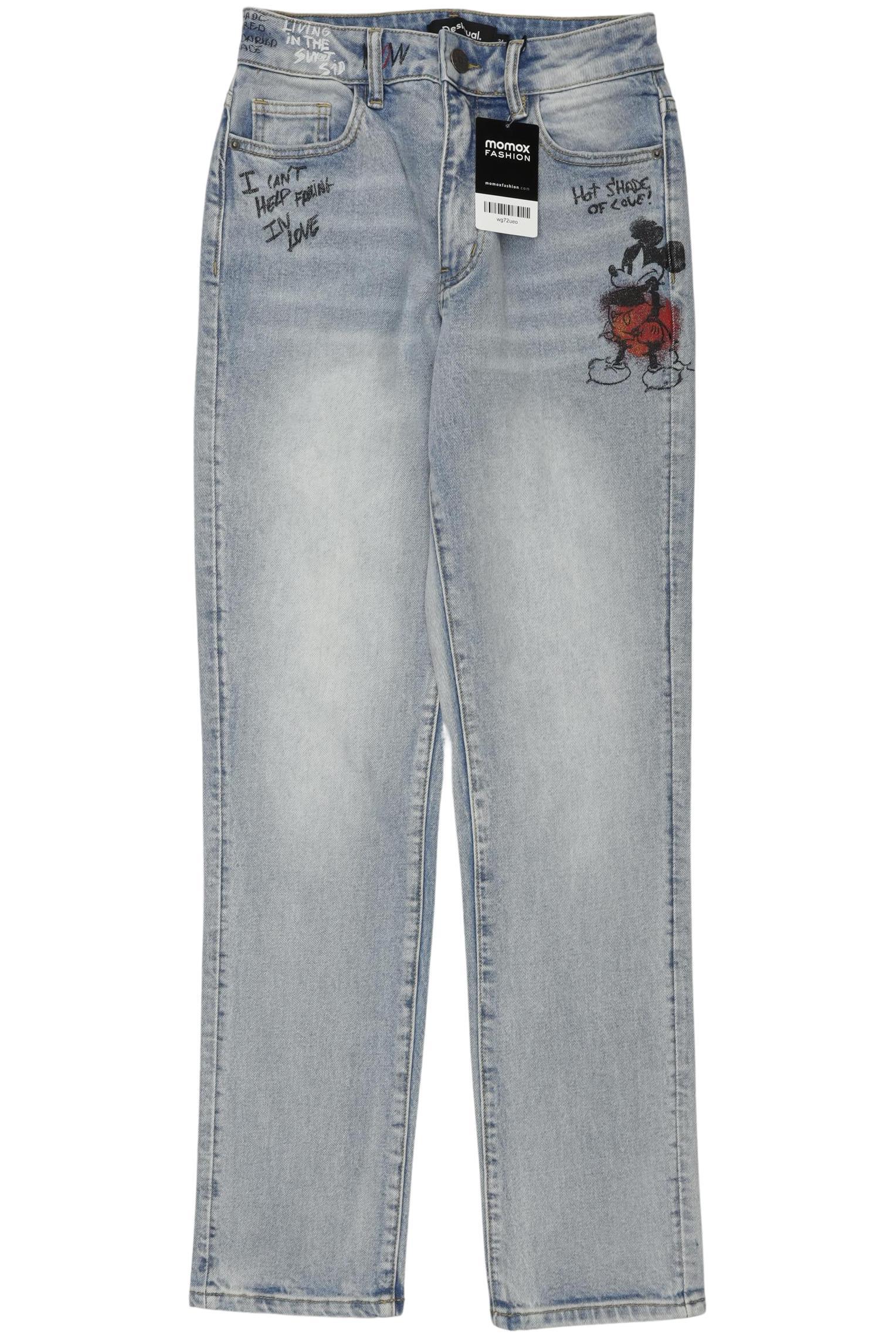 

Desigual Damen Jeans, blau, Gr. 34
