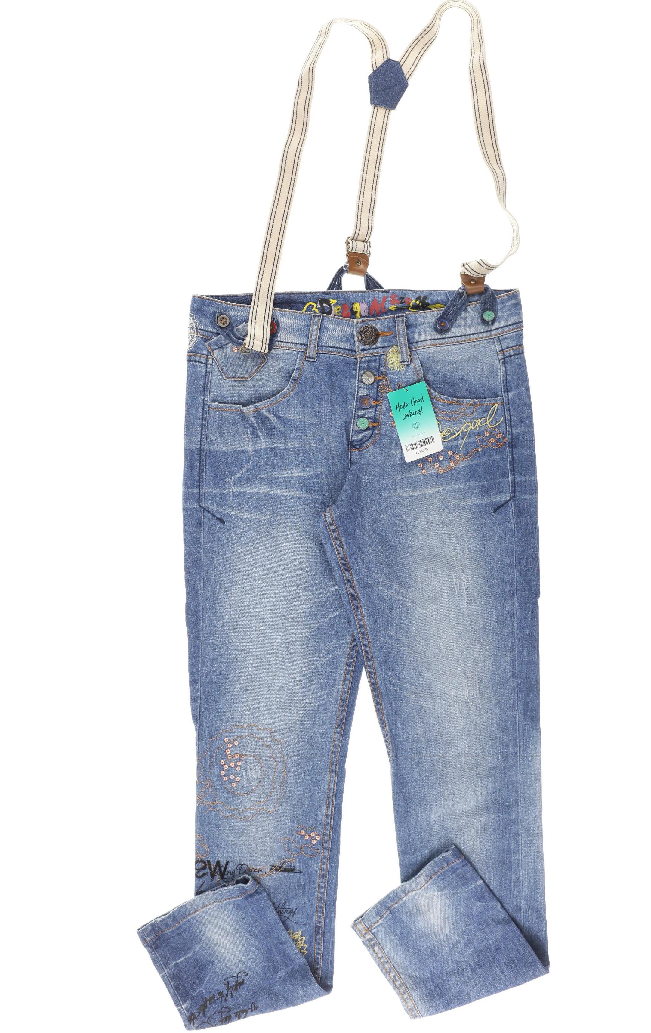 

Desigual Damen Jeans, blau, Gr. 26