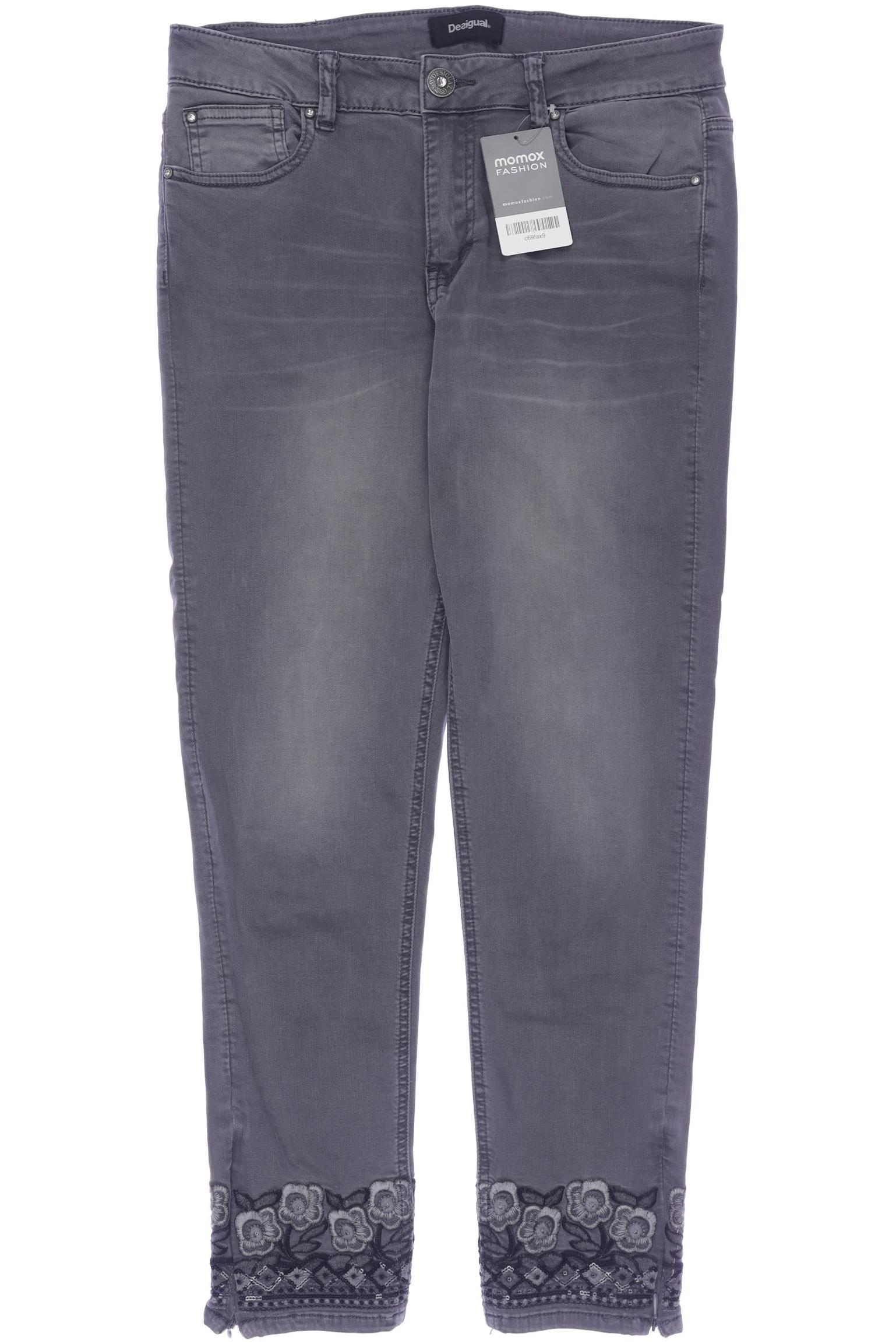 

Desigual Damen Jeans, grau, Gr. 42