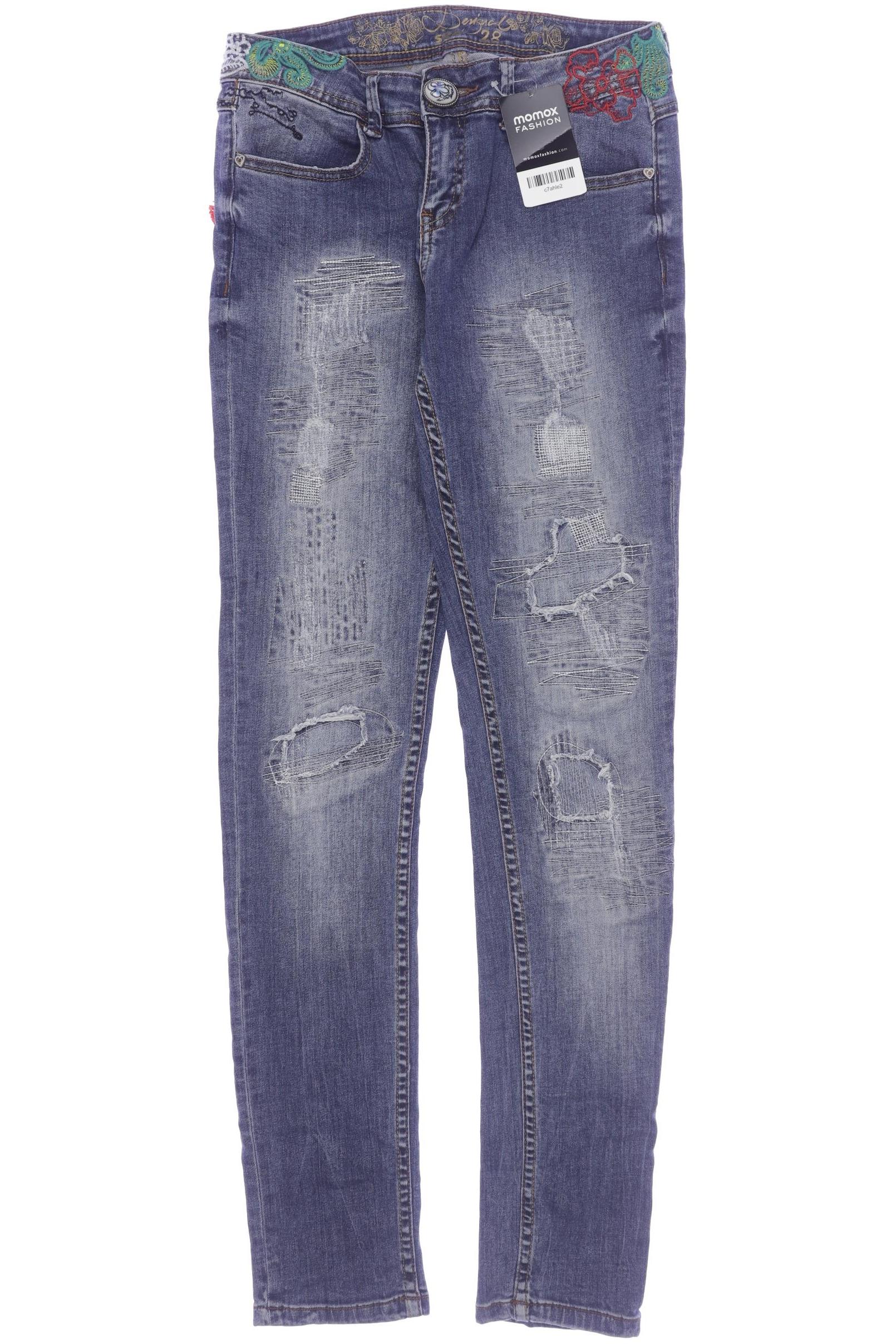 

Desigual Damen Jeans, blau, Gr. 28