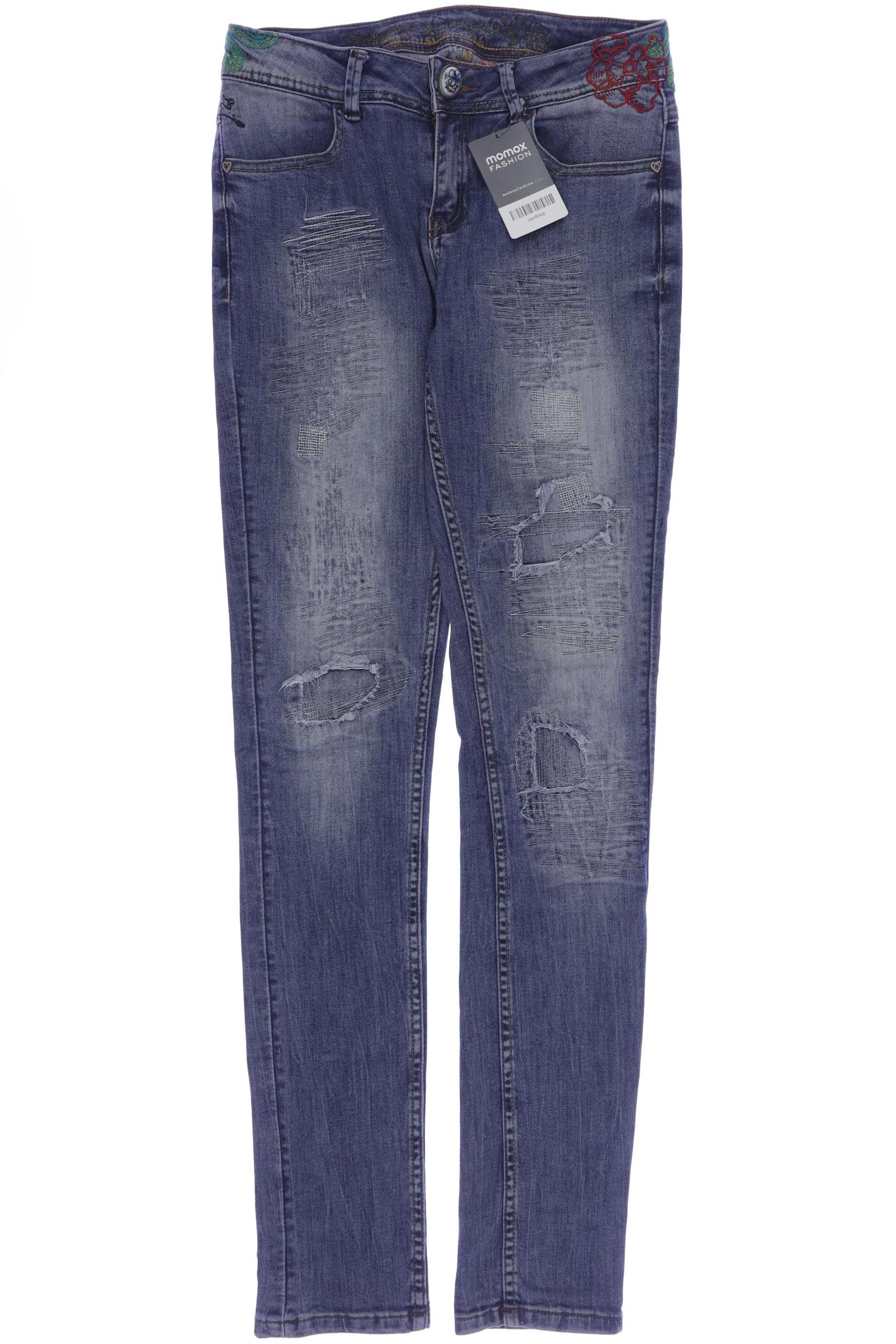 

Desigual Damen Jeans, blau, Gr. 26