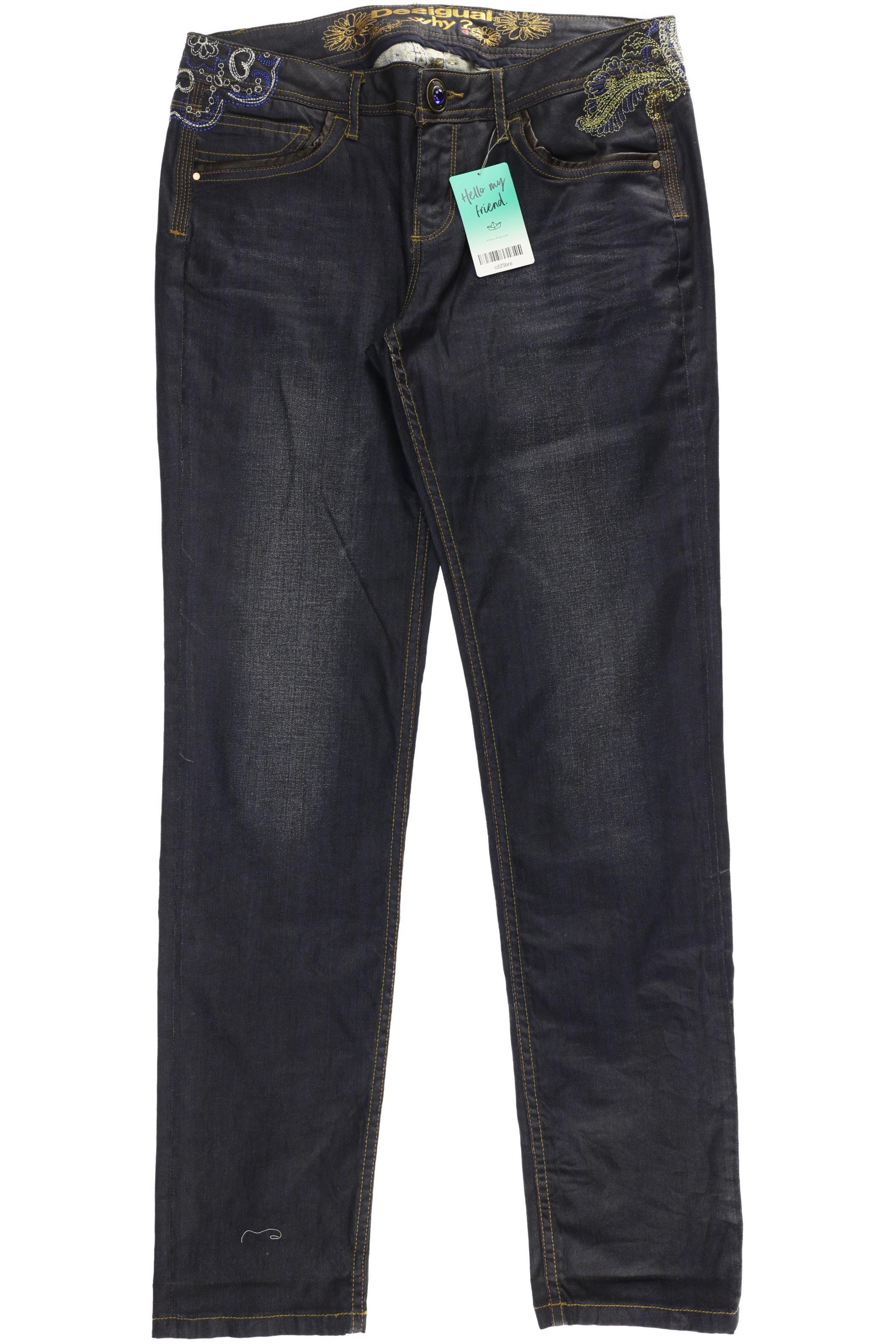 

Desigual Damen Jeans, blau, Gr. 34