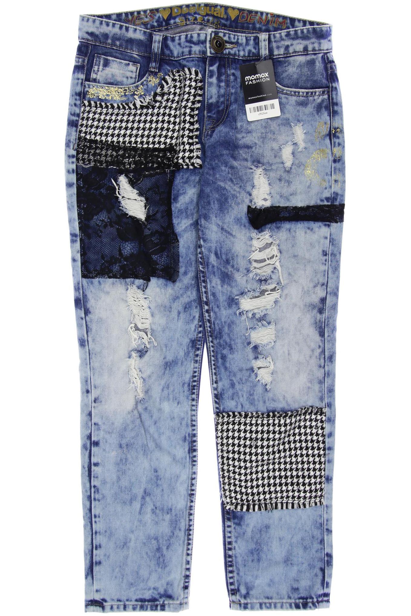 

Desigual Damen Jeans, blau, Gr. 28