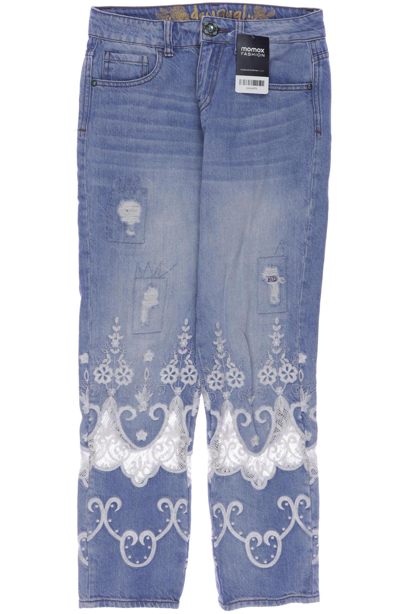 

Desigual Damen Jeans, blau, Gr. 24