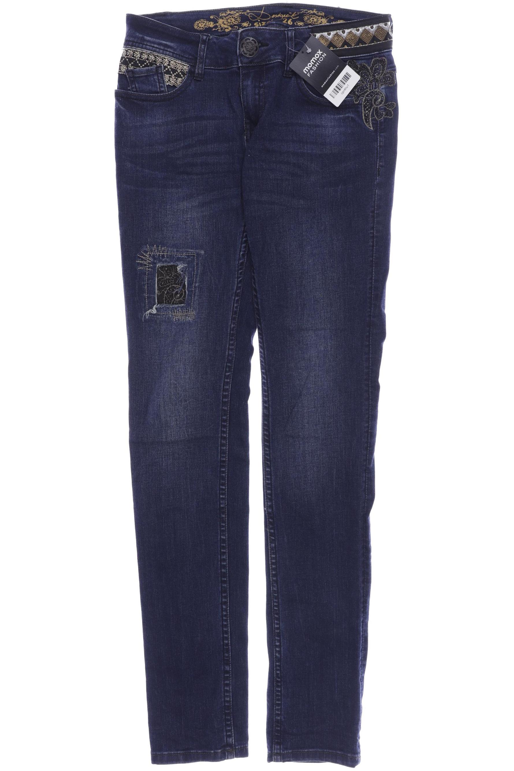 

Desigual Damen Jeans, marineblau