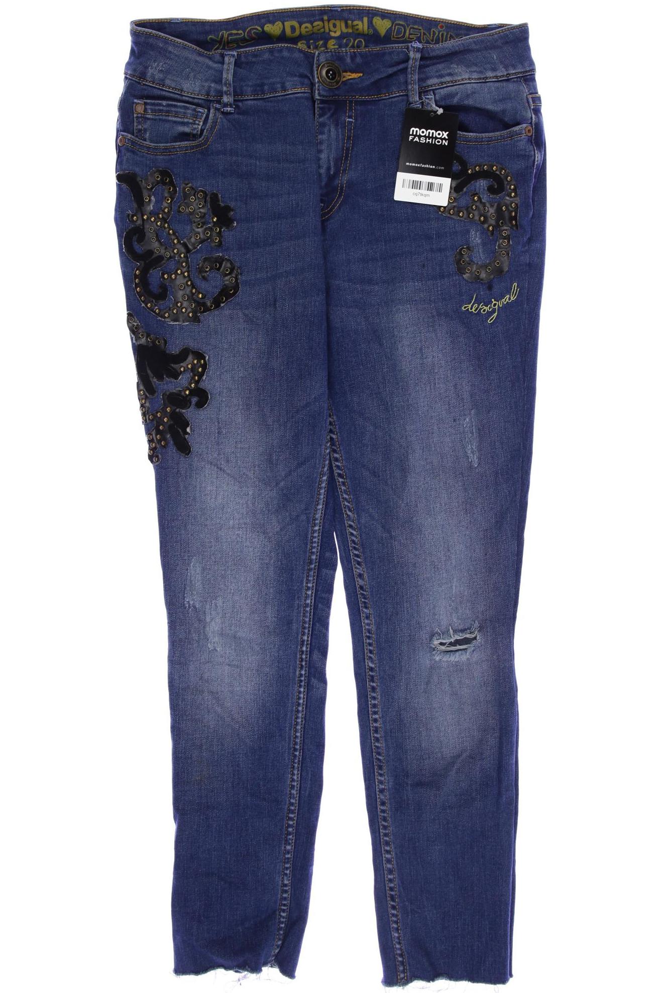 

Desigual Damen Jeans, marineblau, Gr. 29