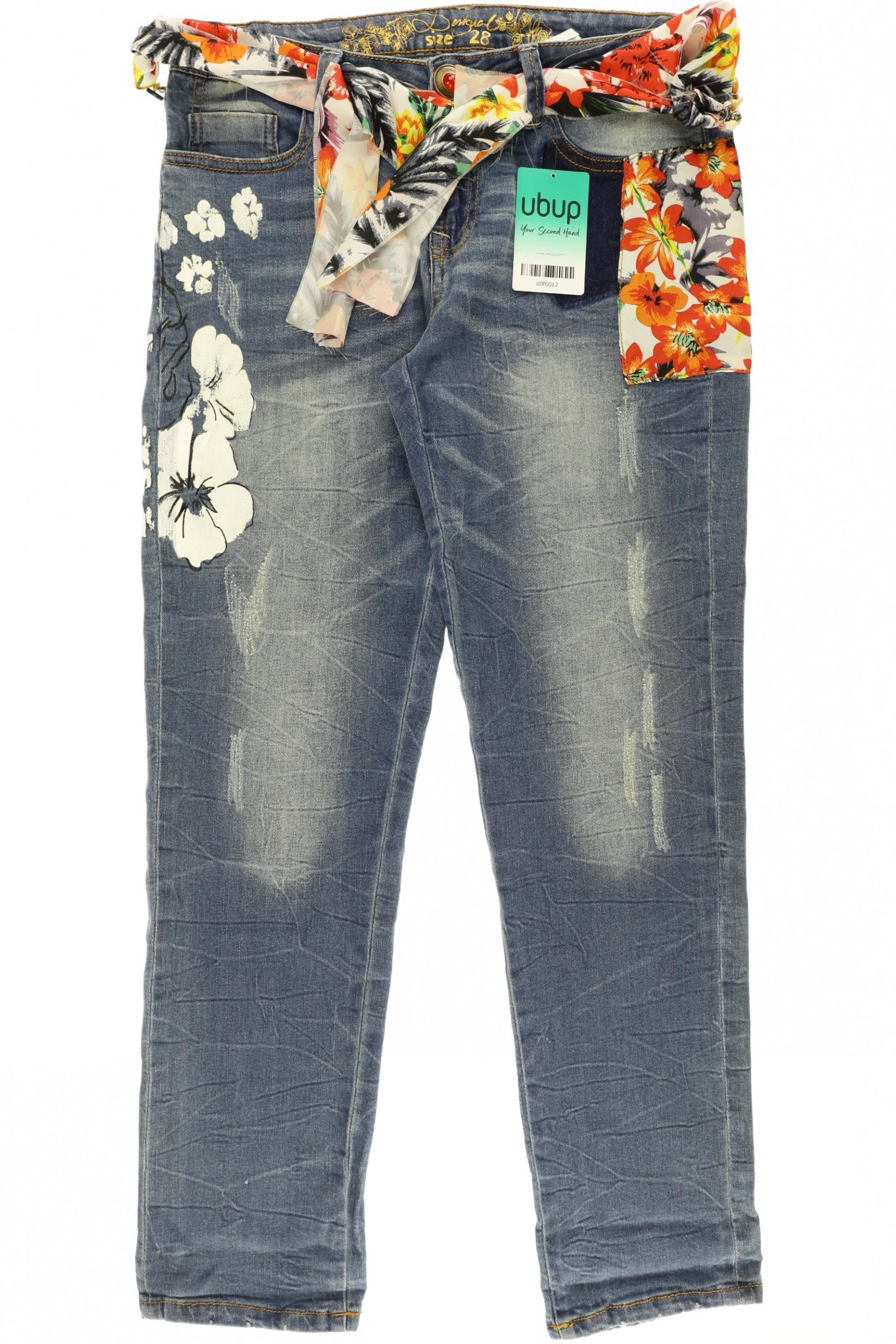 

Desigual Damen Jeans, blau, Gr. 28