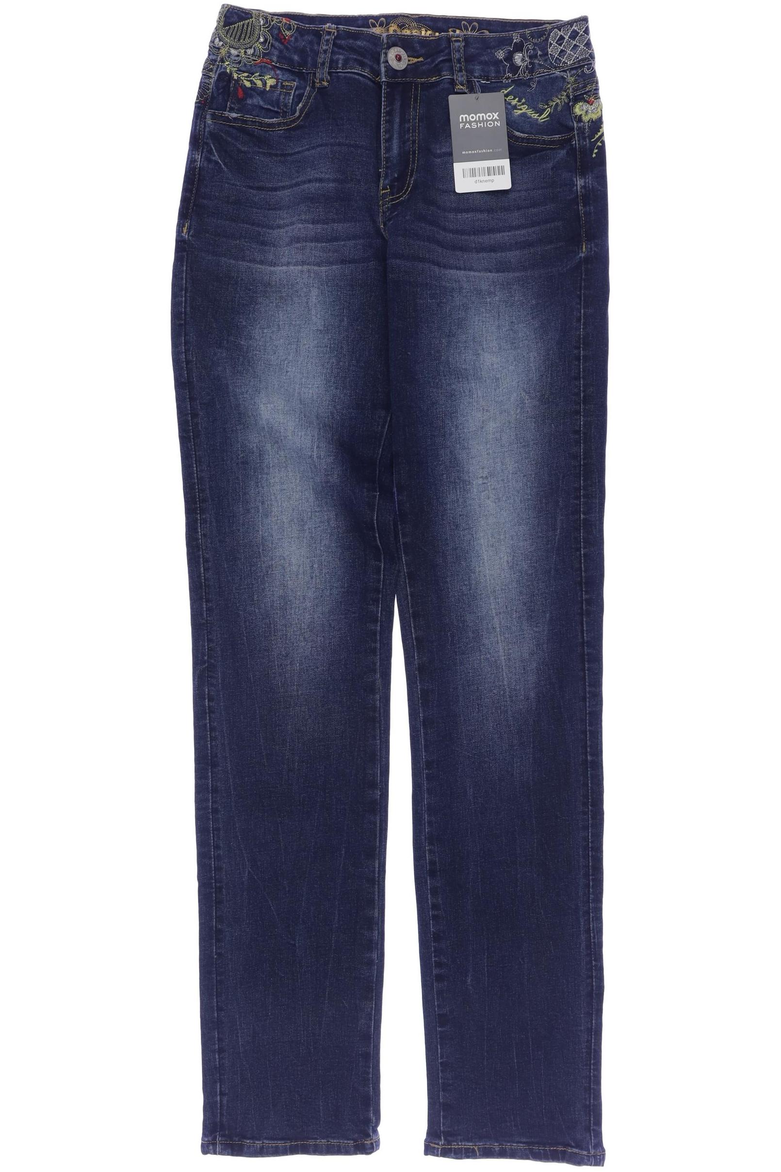 

Desigual Damen Jeans, blau, Gr. 26