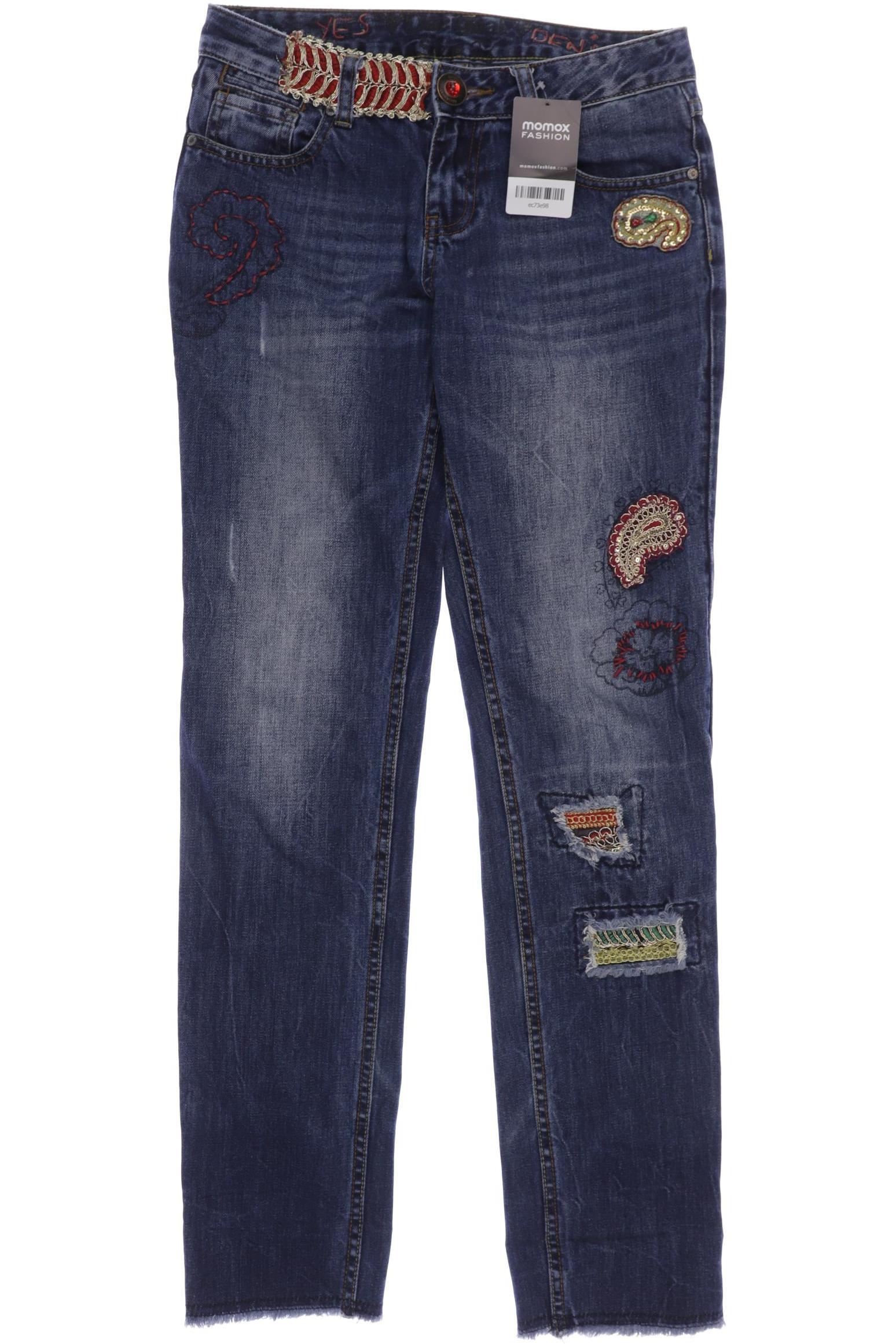 

Desigual Damen Jeans, blau, Gr. 26