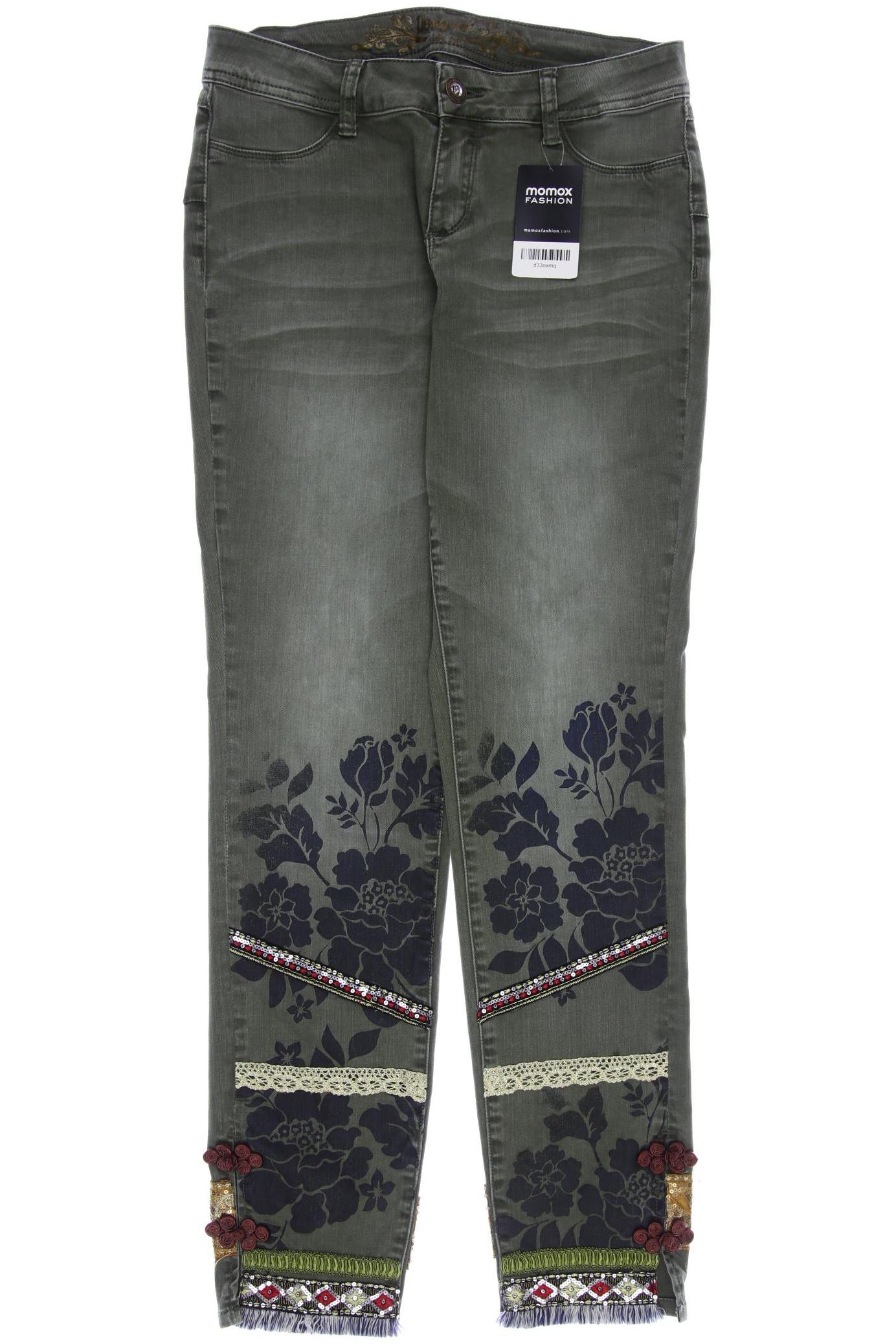 

Desigual Damen Jeans, grün