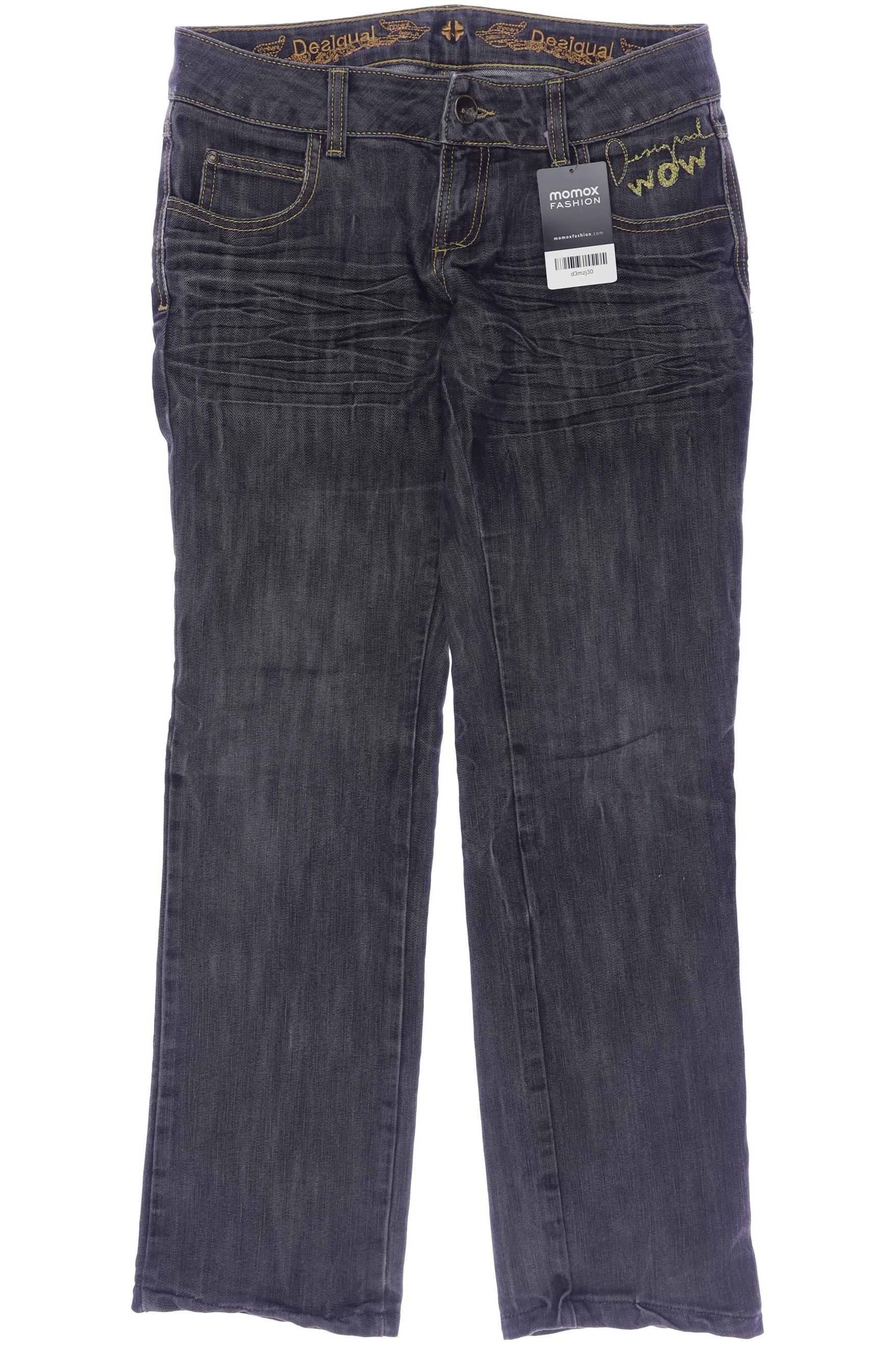 

Desigual Damen Jeans, schwarz, Gr. 30