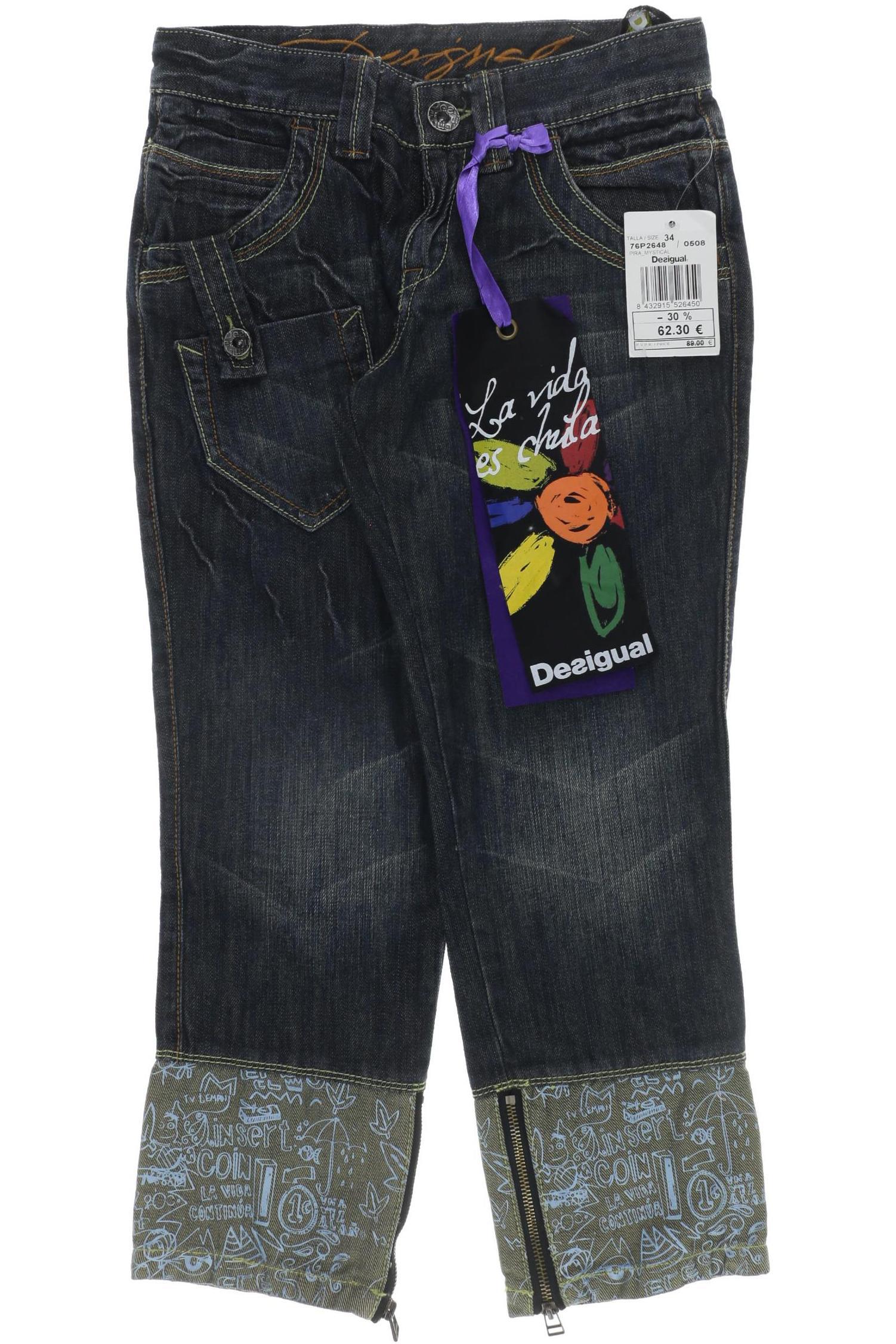 

Desigual Damen Jeans, blau, Gr. 34