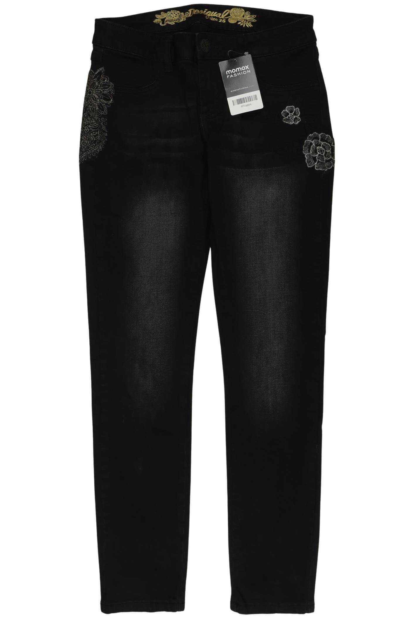 

Desigual Damen Jeans, schwarz, Gr. 26