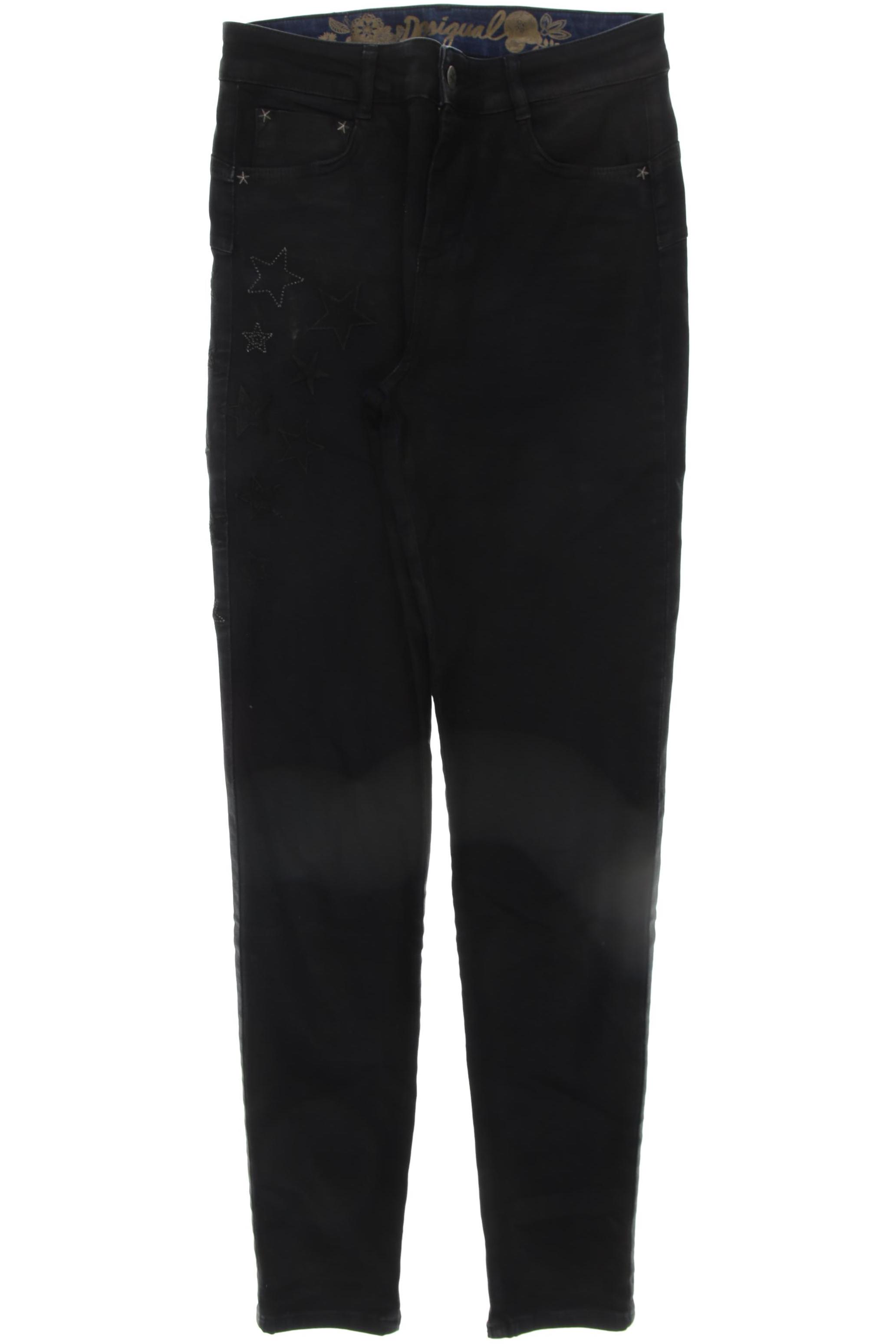 

Desigual Damen Jeans, schwarz, Gr. 30